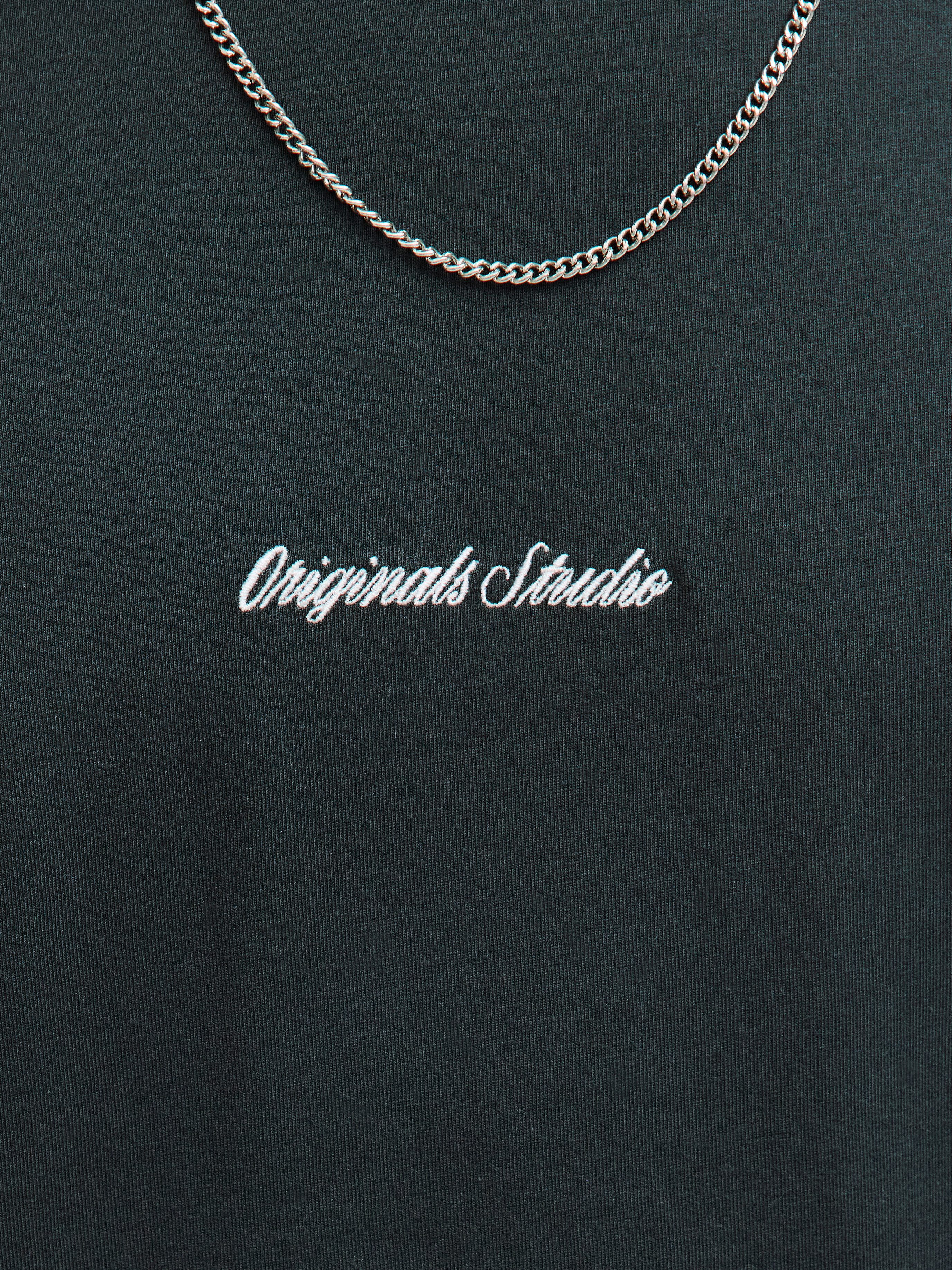 Jack & Jones Shirt met korte mouwen JORNORREBRO EMB TEE SS CREW NECK NOOS