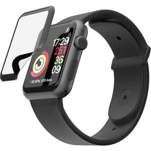 Hama Displaybeschermingsglas Hiflex screen protector voor de Apple Watch 4-5-6-SE, 40 mm veiligheids