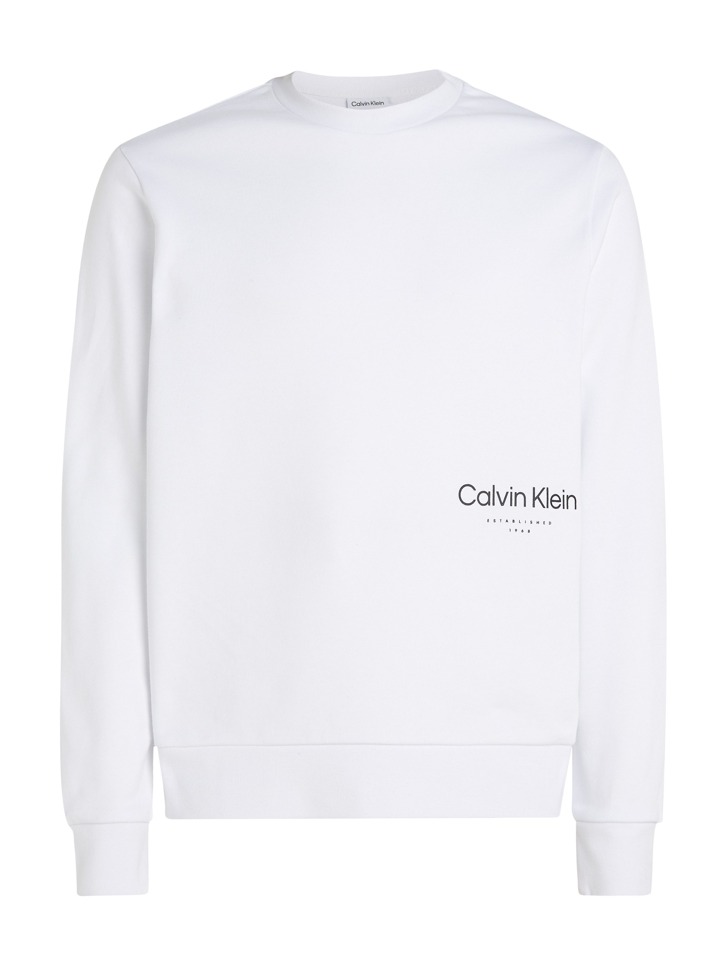 Calvin Klein Sweatshirt OFF PLACEMENT LOGO SWEATSHIRT