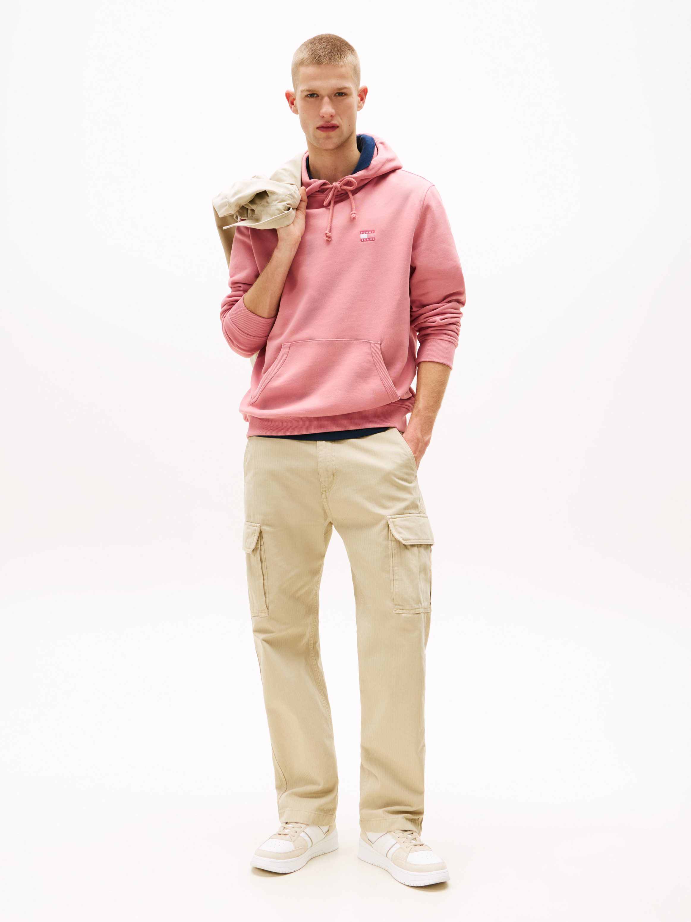 TOMMY JEANS Hoodie TJM REG BADGE HOODIE EXT