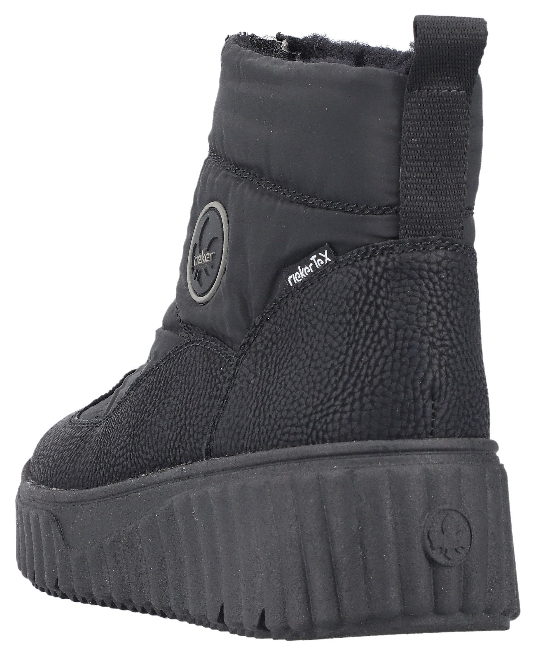 Rieker Winterlaarzen , outdoorlaarzen, snowboots met ritssluiting op de wreef