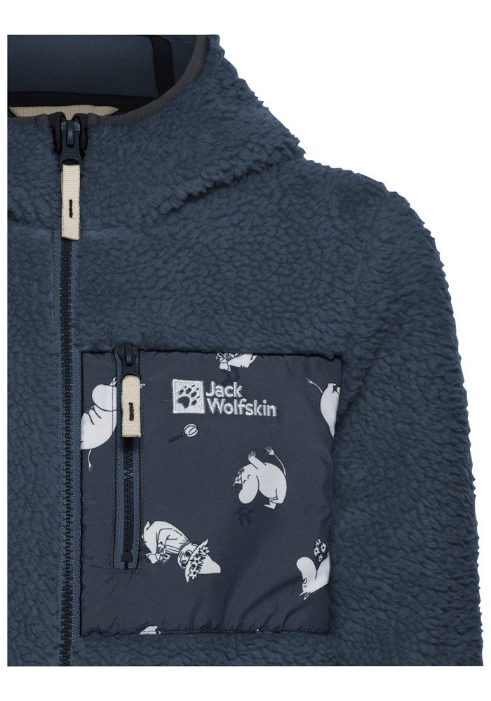 Jack Wolfskin Fleecejack MOOMIN ICE CURL K