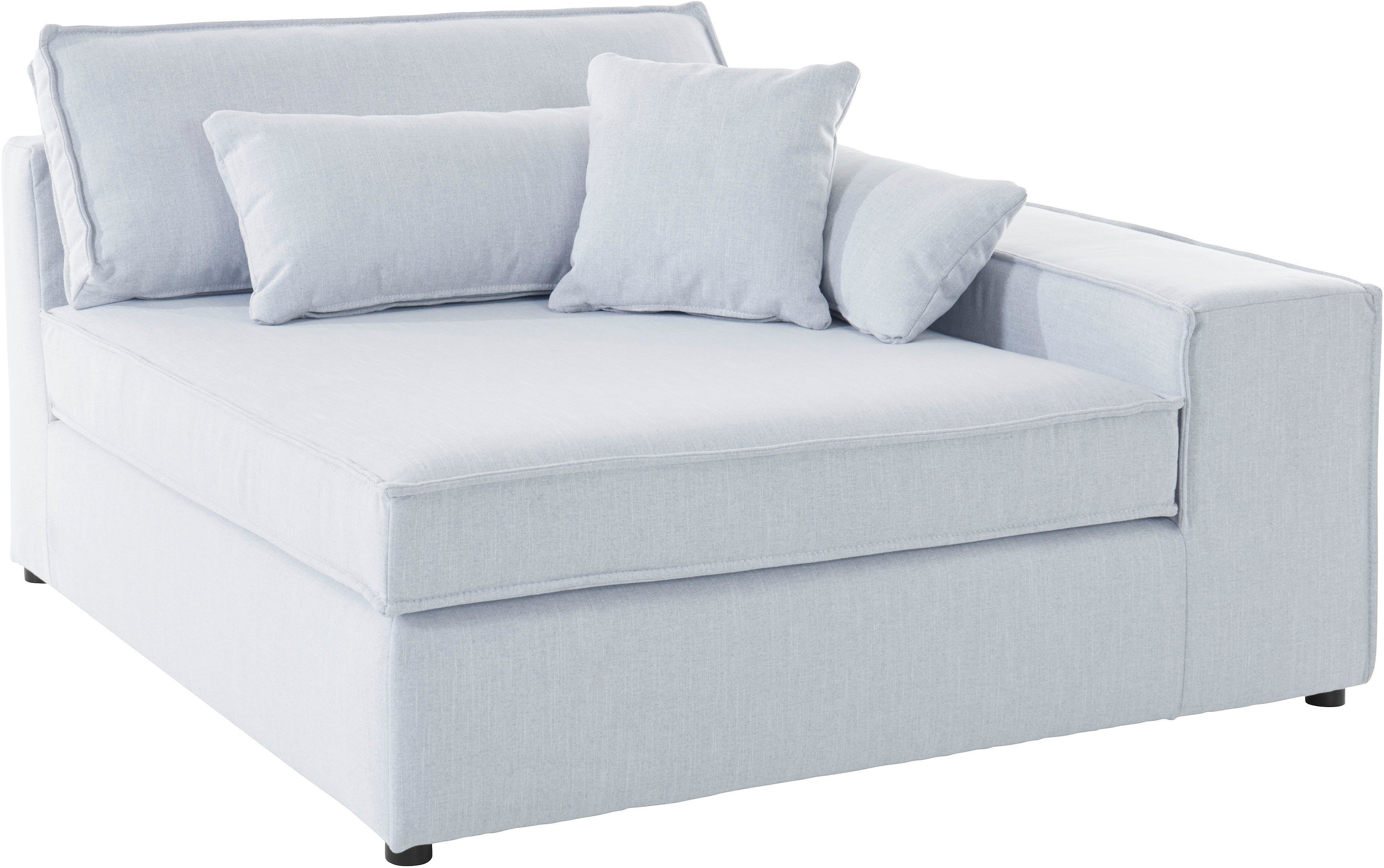 RAUM.ID Sofaelement Enid als deel van een modulaire bank, stevig zitcomfort