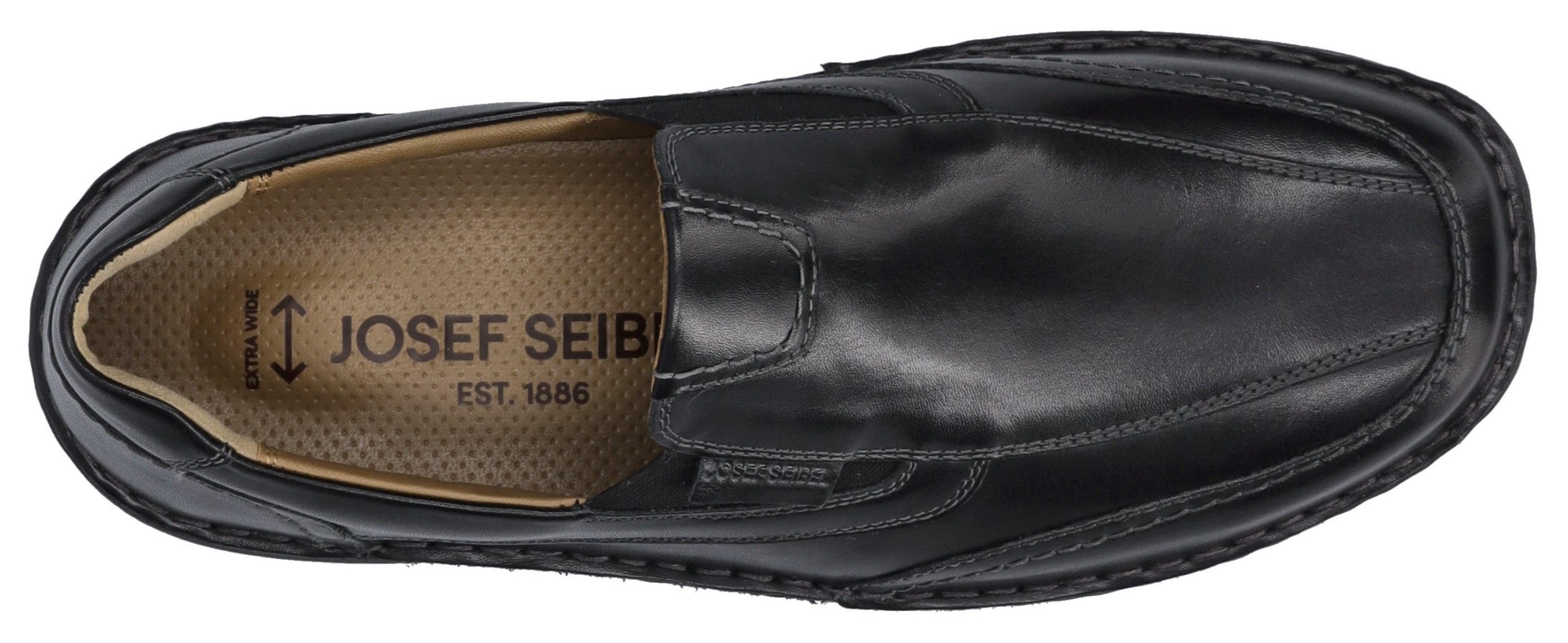Josef Seibel Instappers New Anvers 67 Vrijetijdsschoen, lage schoen, comfortabele schoen met verwisselbaar voetbed