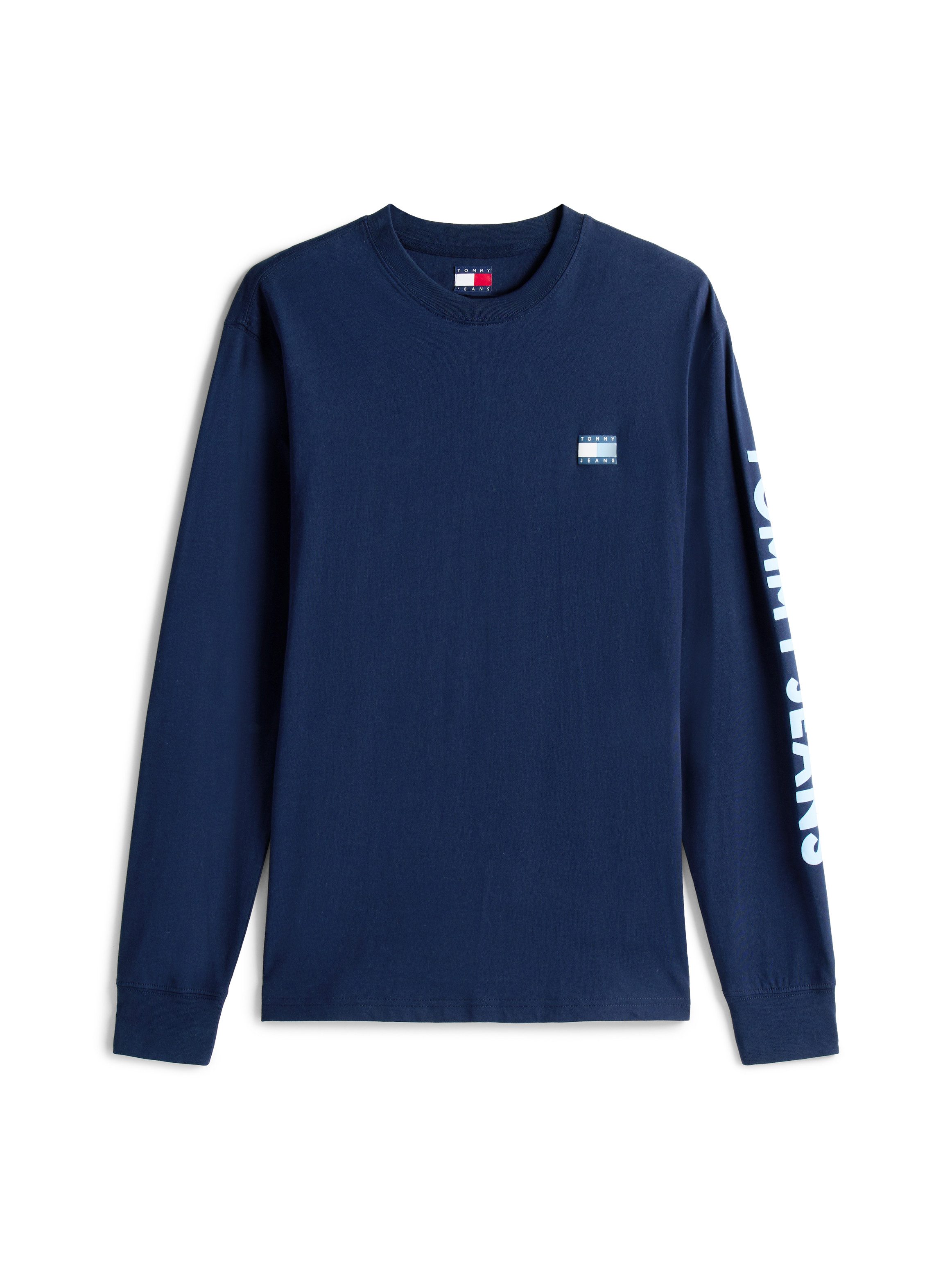 TOMMY JEANS Shirt met lange mouwen TJM REG POP COL NW CLSC LS T EXT