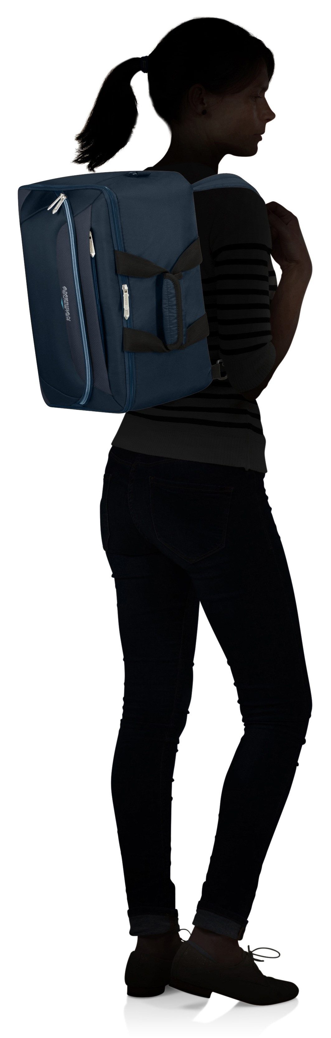 American Tourister Reistas SUMMERRIDE 3-Way schoudertas Handbagage reiskoffer trolley-opsteeksysteem onderzit