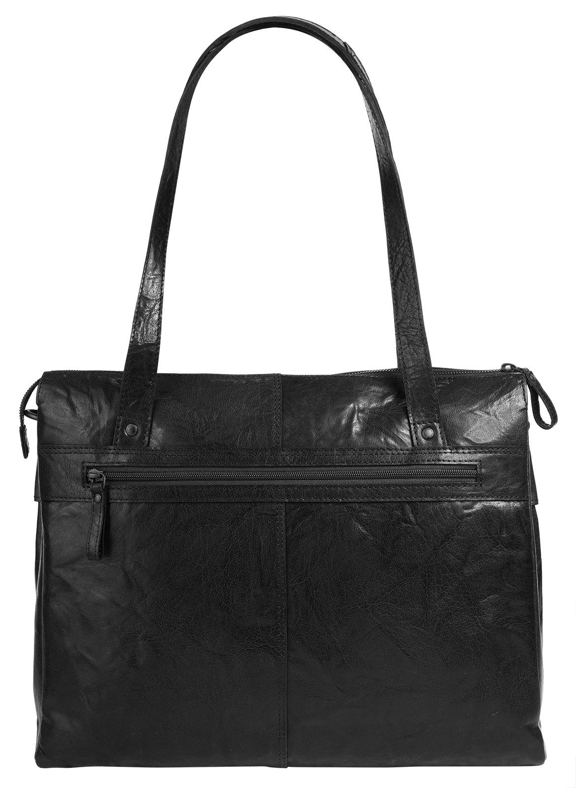 Spikes & Sparrow Shopper echt leder