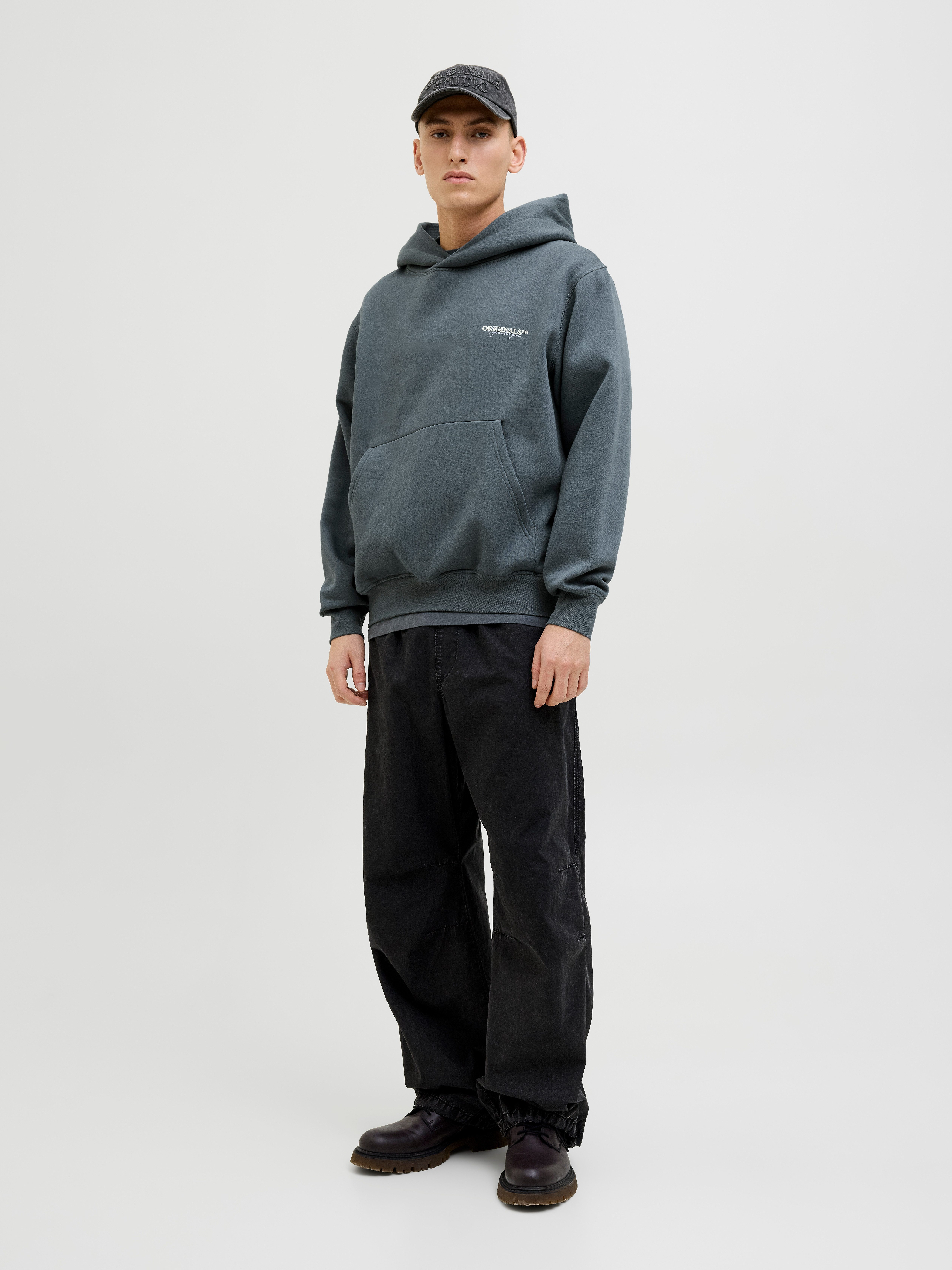 Jack & Jones Hoodie JORISLINGTON BACK SWEAT HOOD SN