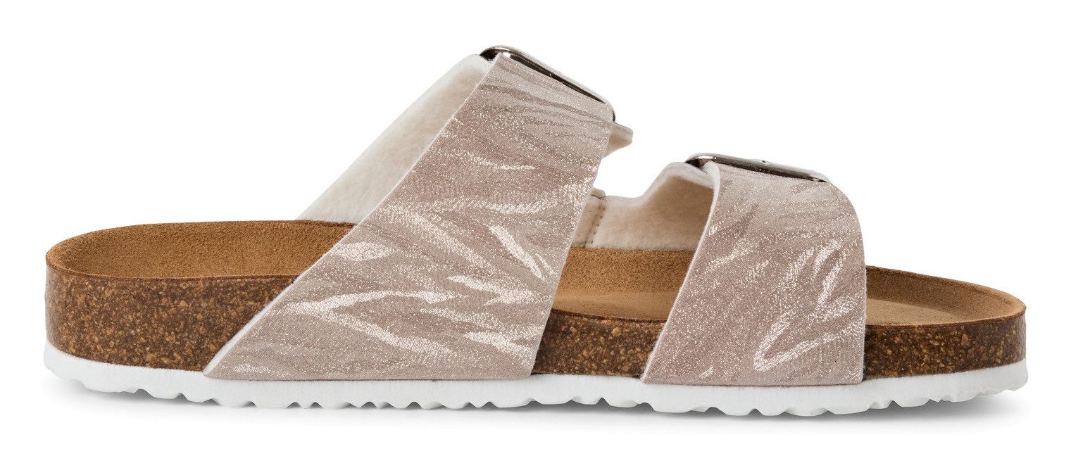 Tamaris Slippers zomerschoen, slippers met gepolsterde binnenzool