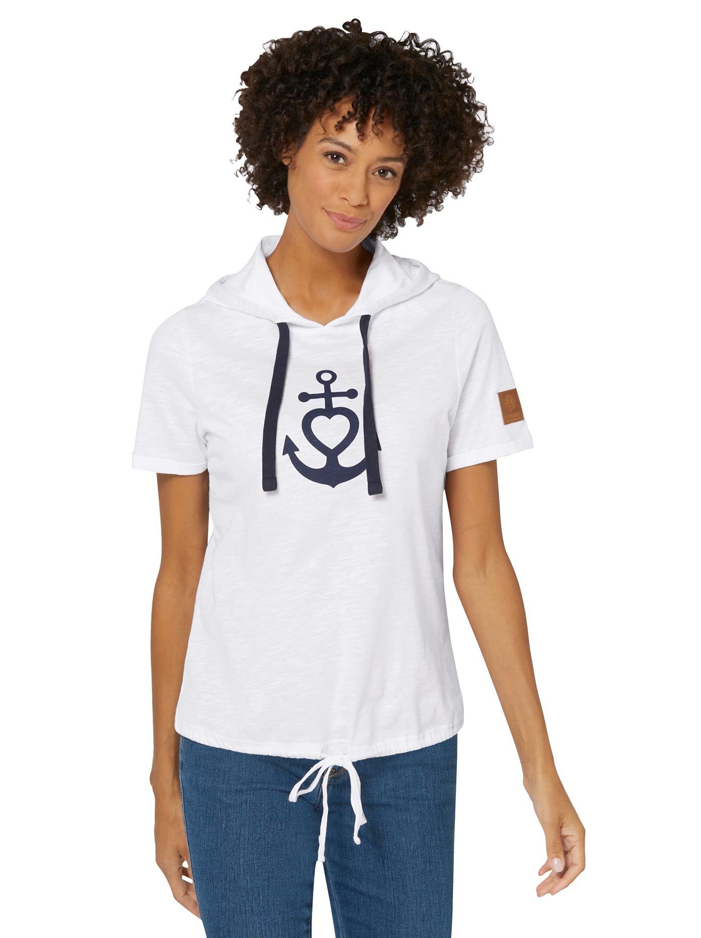Casual Looks Capuchonshirt Shirt (1-delig)