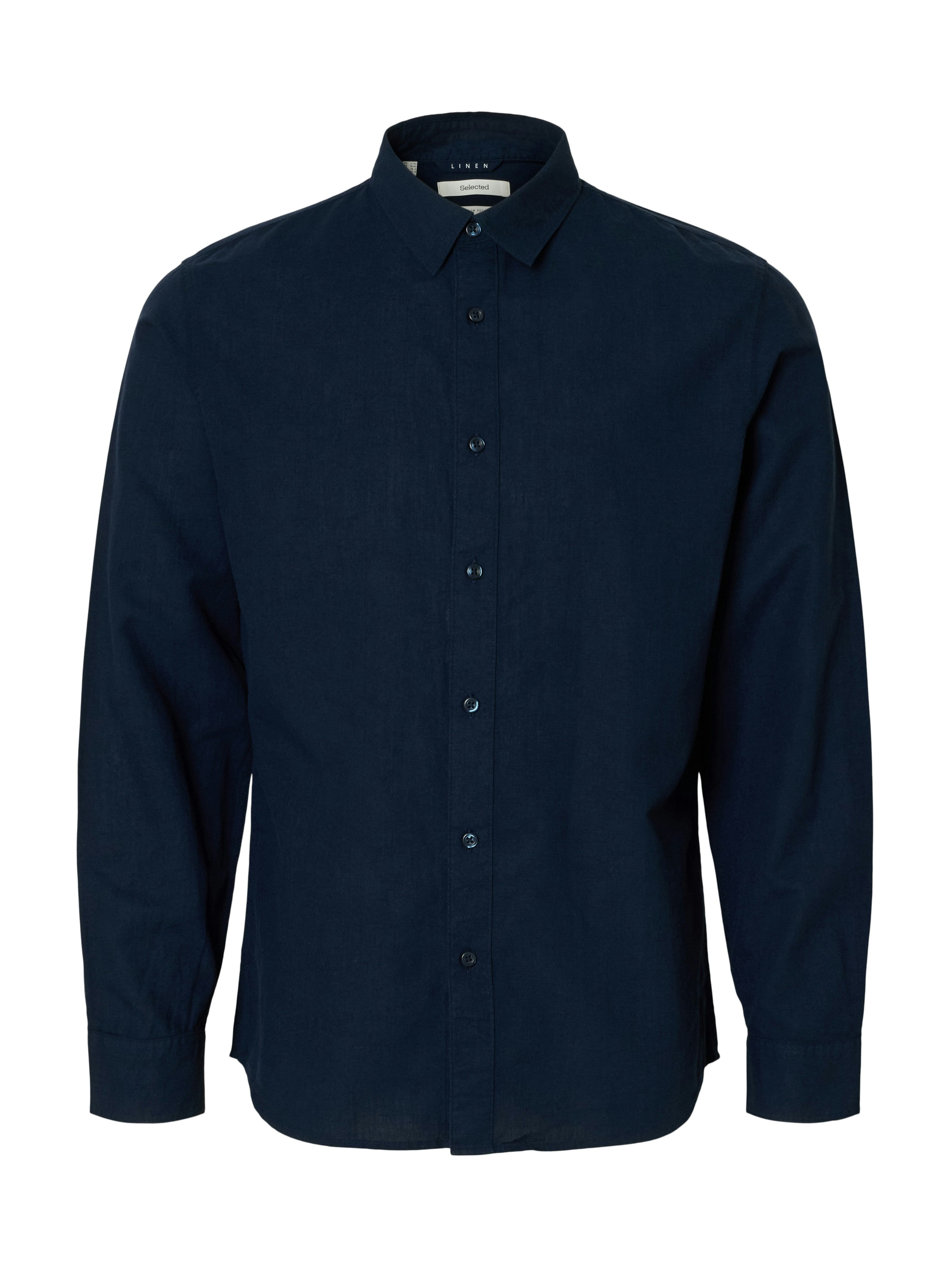SELECTED HOMME Linnen overhemd NEW-LINEN SHIRT