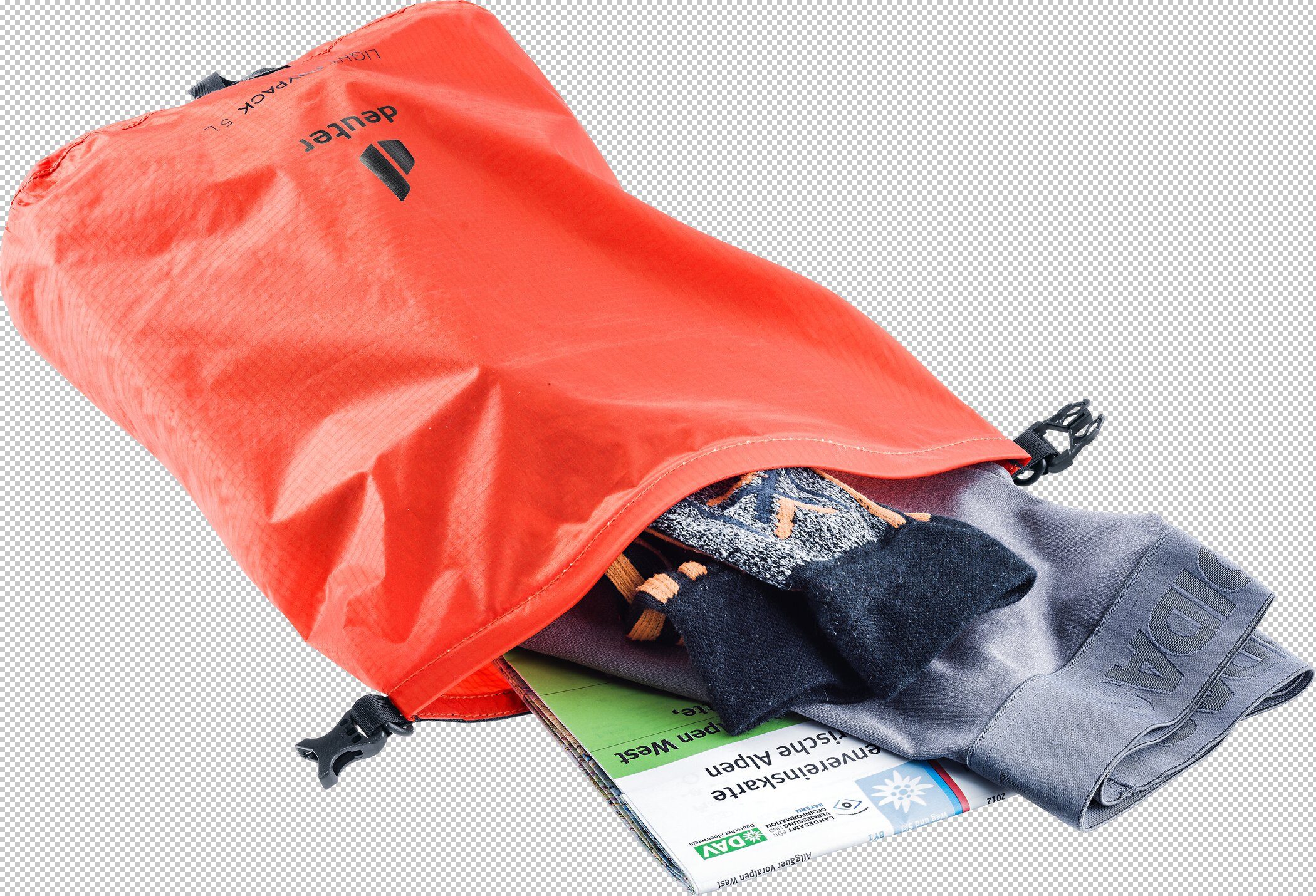 Deuter Bewaartas 3940121 9002 Light Drypack 5, papay