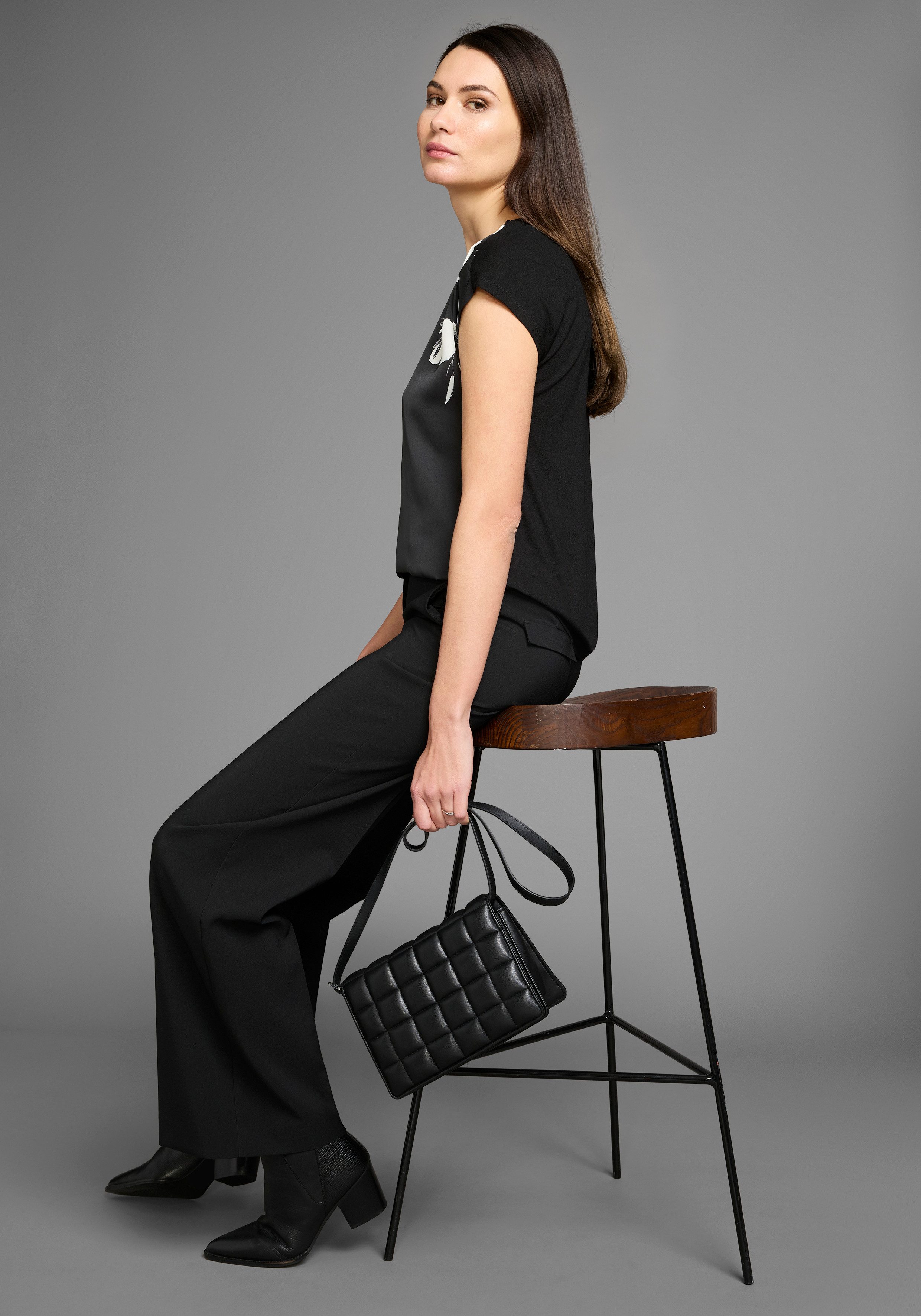 HECHTER PARIS Shirtblouse met op dessin geplaatste print