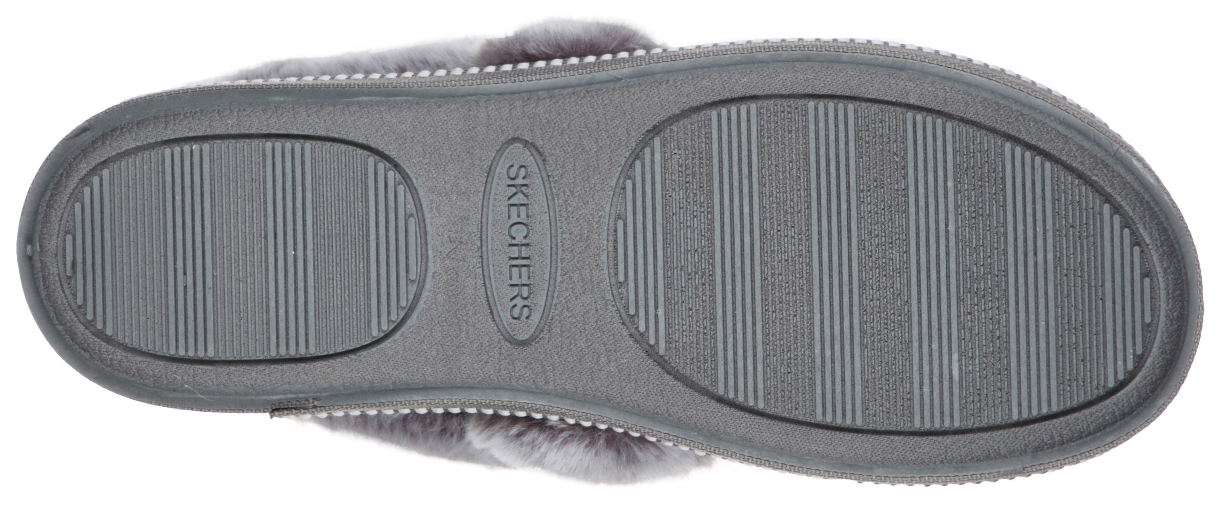 Skechers Pantoffels COZY CAMPFIRE TEAM TOAST Huisschoen met memory foam-inrichting