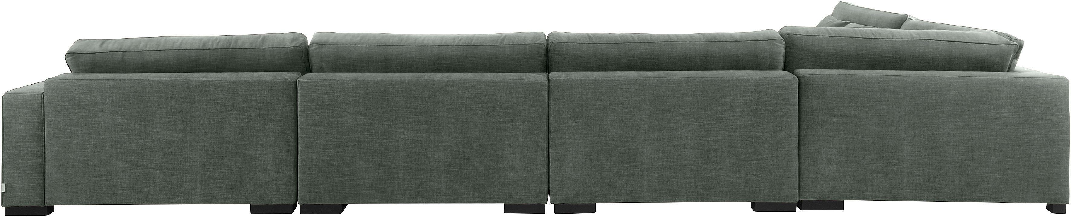 Guido Maria Kretschmer Home&Living Zithoek Skara XXL U-vorm Loungebank XXL met binnenveringsinterieur, in vele overtrekkwaliteiten