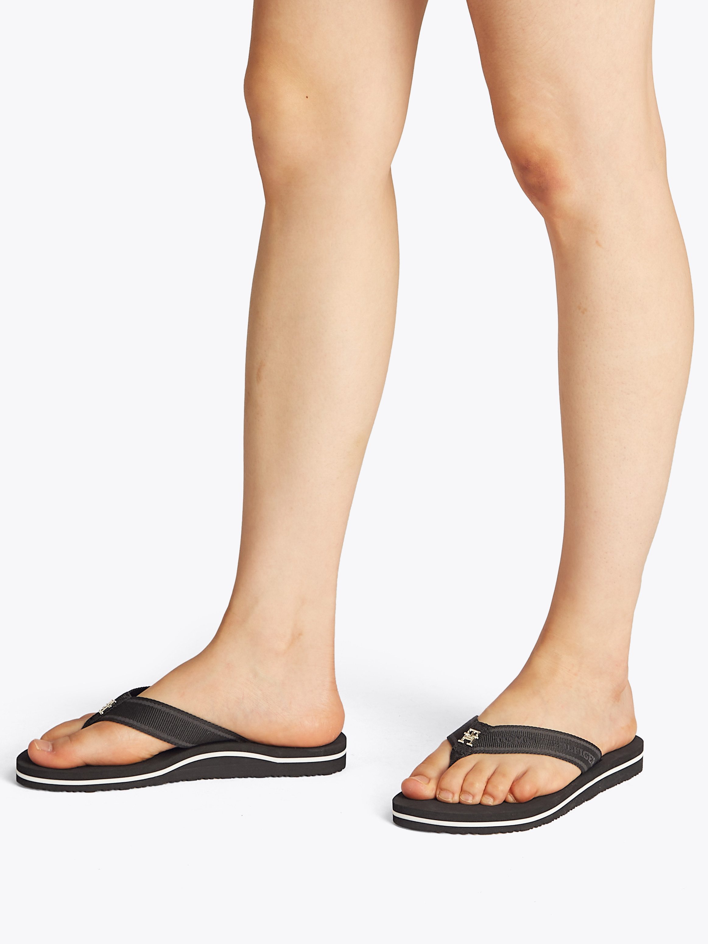 Tommy Hilfiger Teenslippers HILFIGER WEBBING BEACH SANDAL