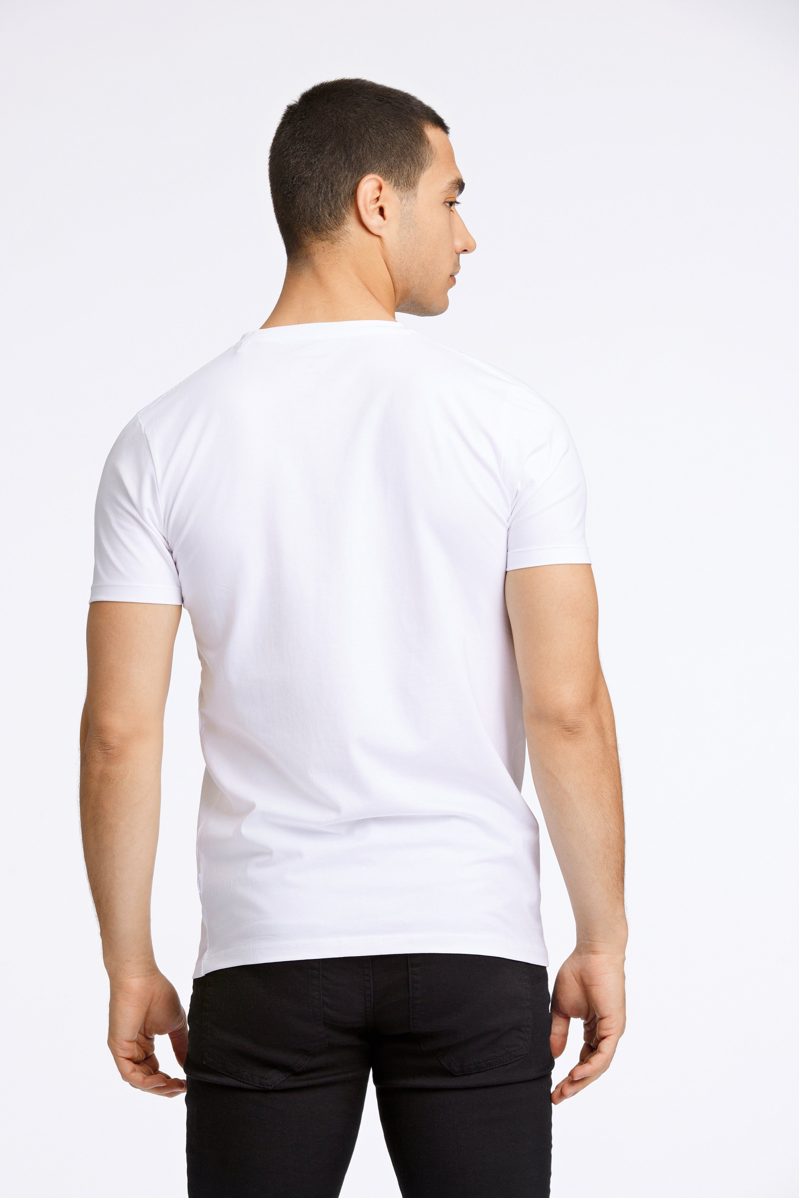LINDBERGH T-shirt met v-hals