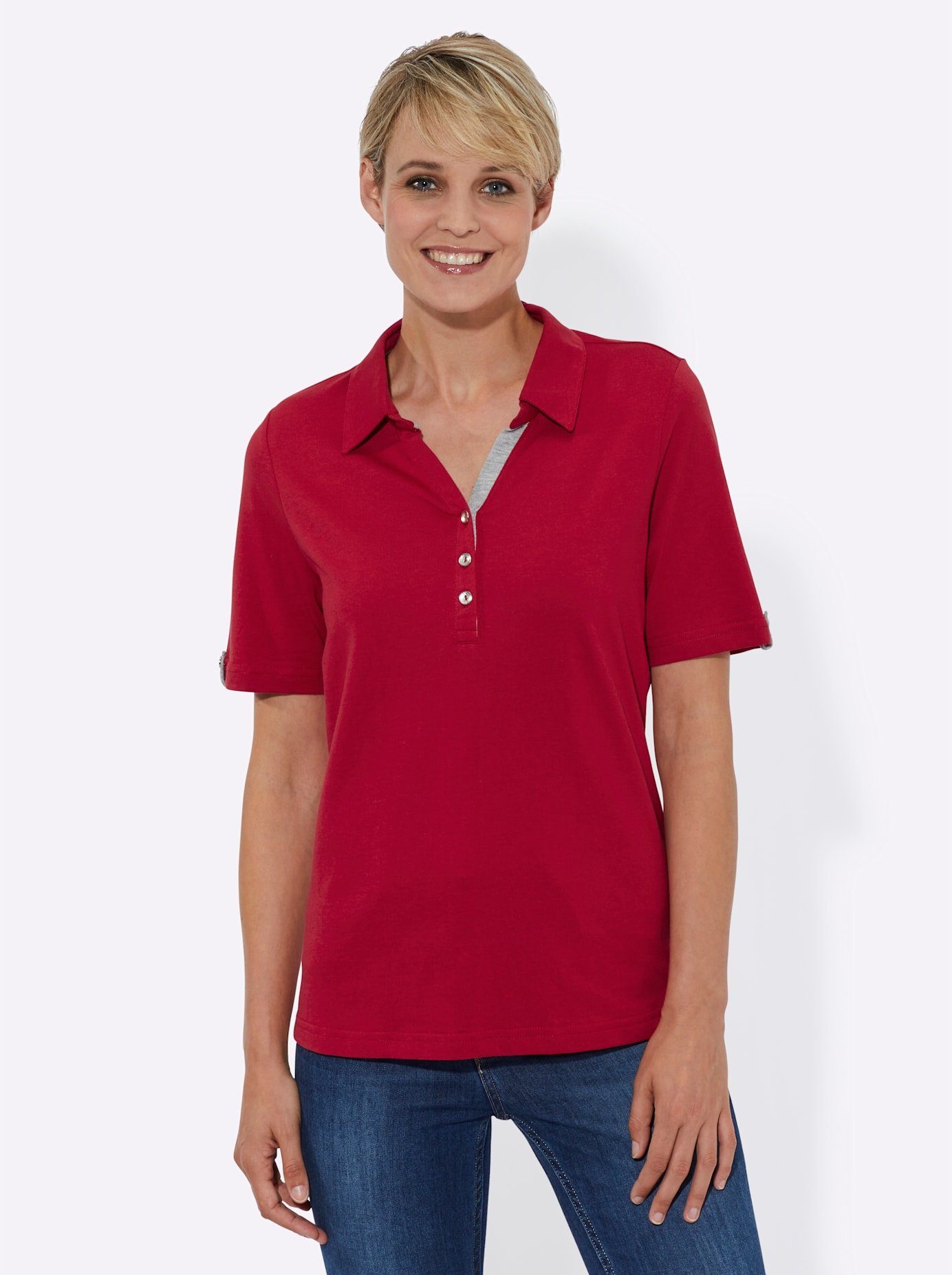 Casual Looks Poloshirt (1-delig)