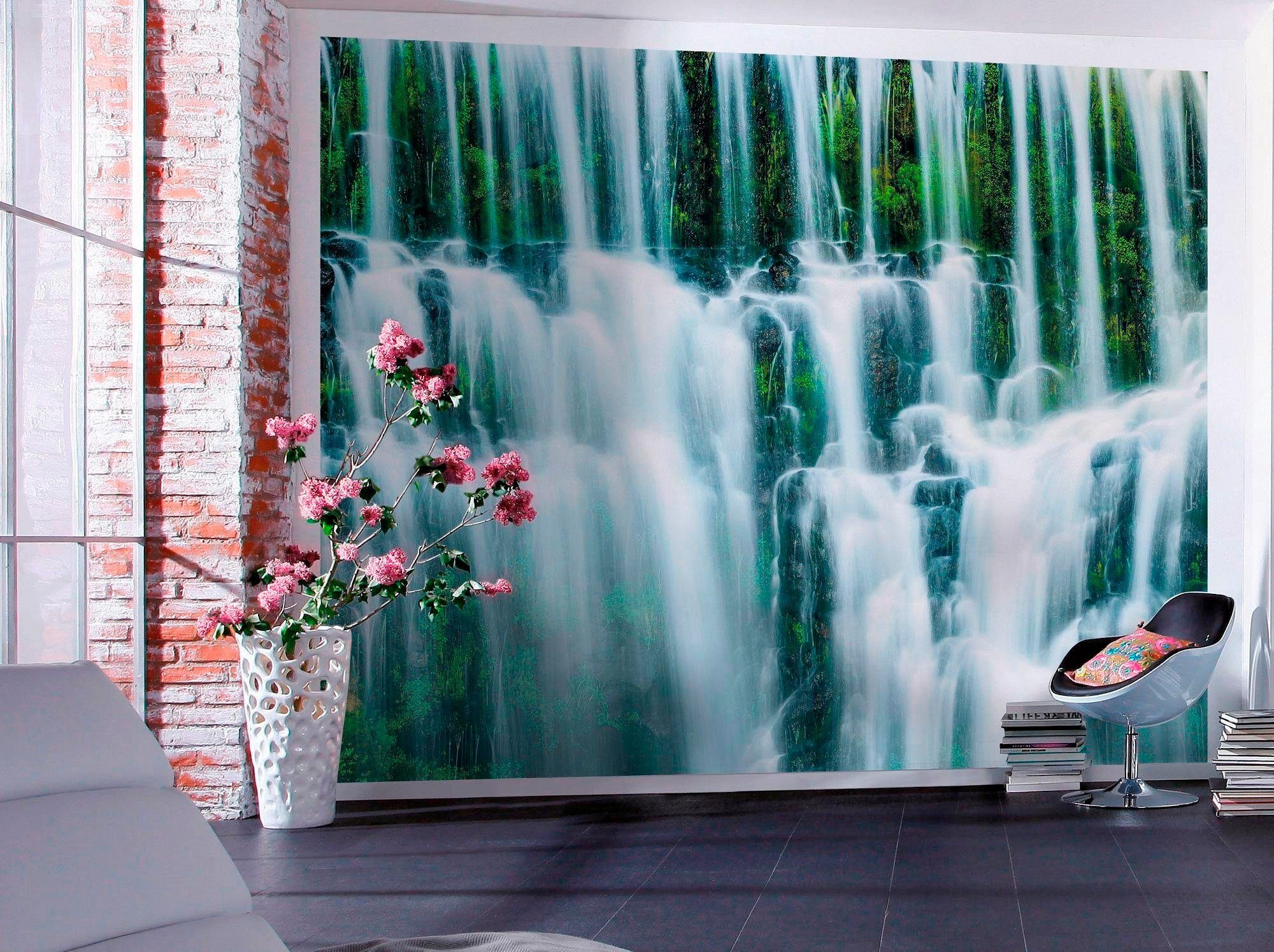 Komar Vliesbehang Digitale print vlies - Ensemble of Veils - Afmeting 300 x 250 cm (1 stuk)