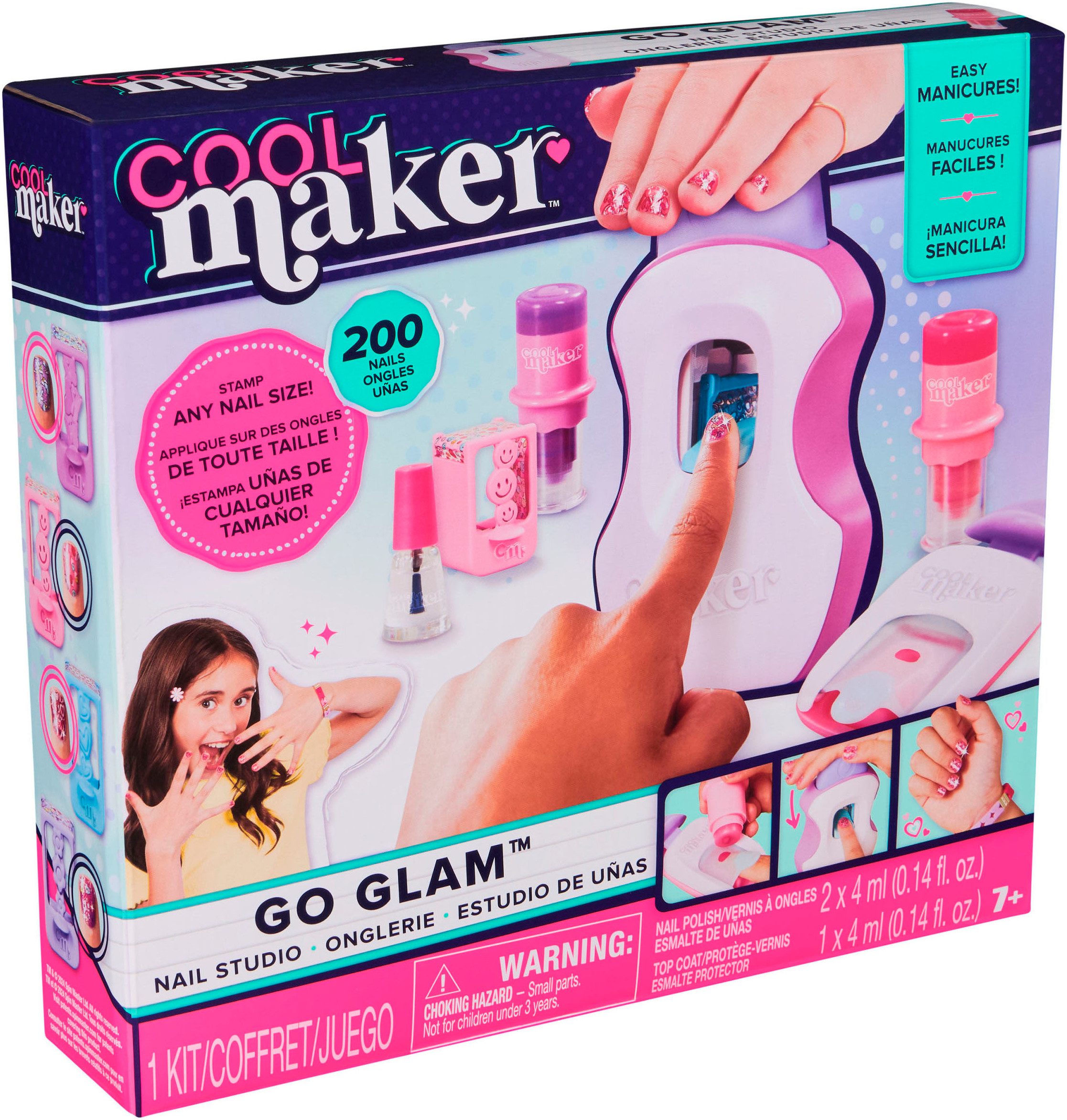 Spin Master Knutselset Cool Maker Go Glam Nagelstudio