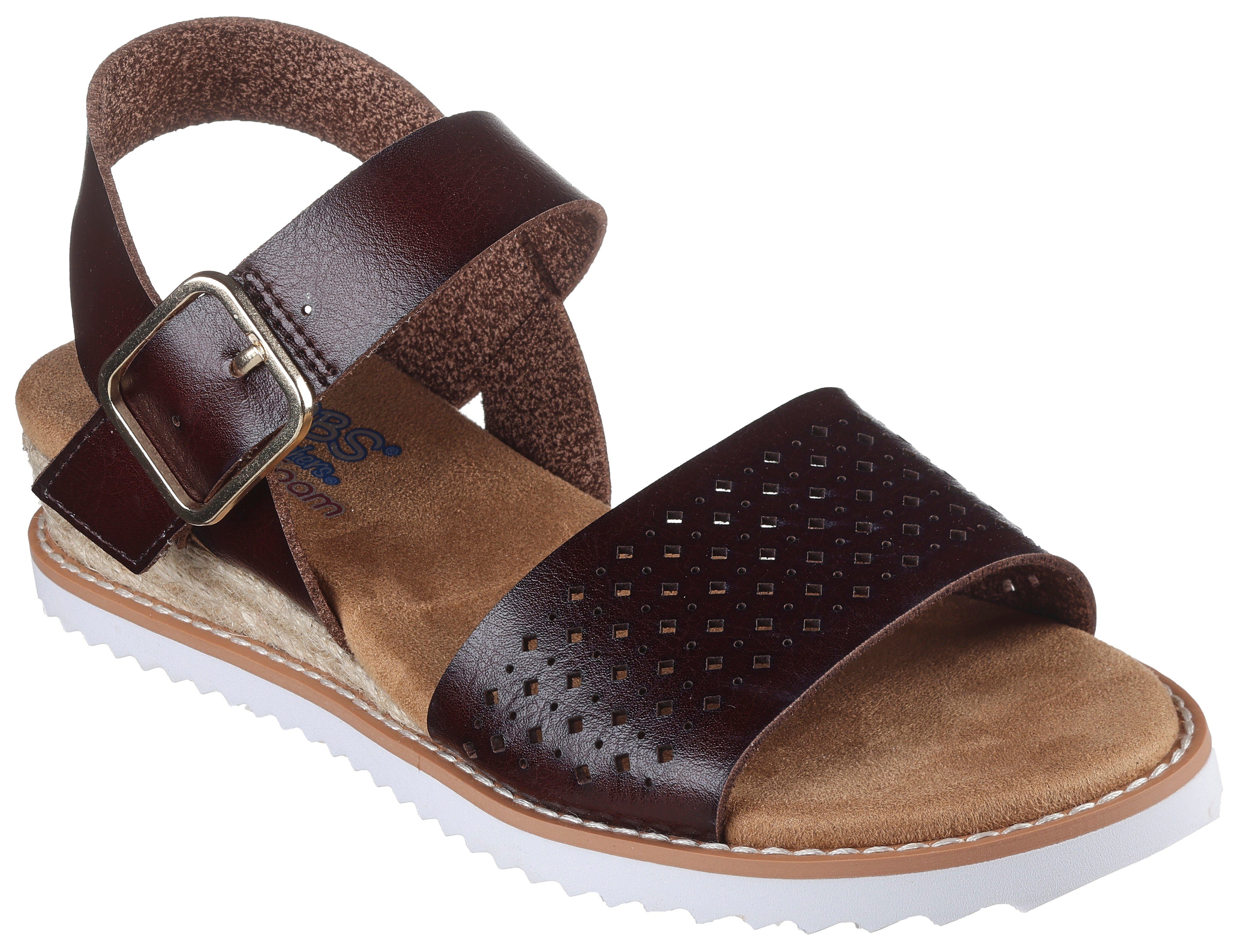 Skechers Sandalen DESERT KISS-SUNNY FLAIR Vegan , zomerschoen, sandaal, riemchensandale, met...