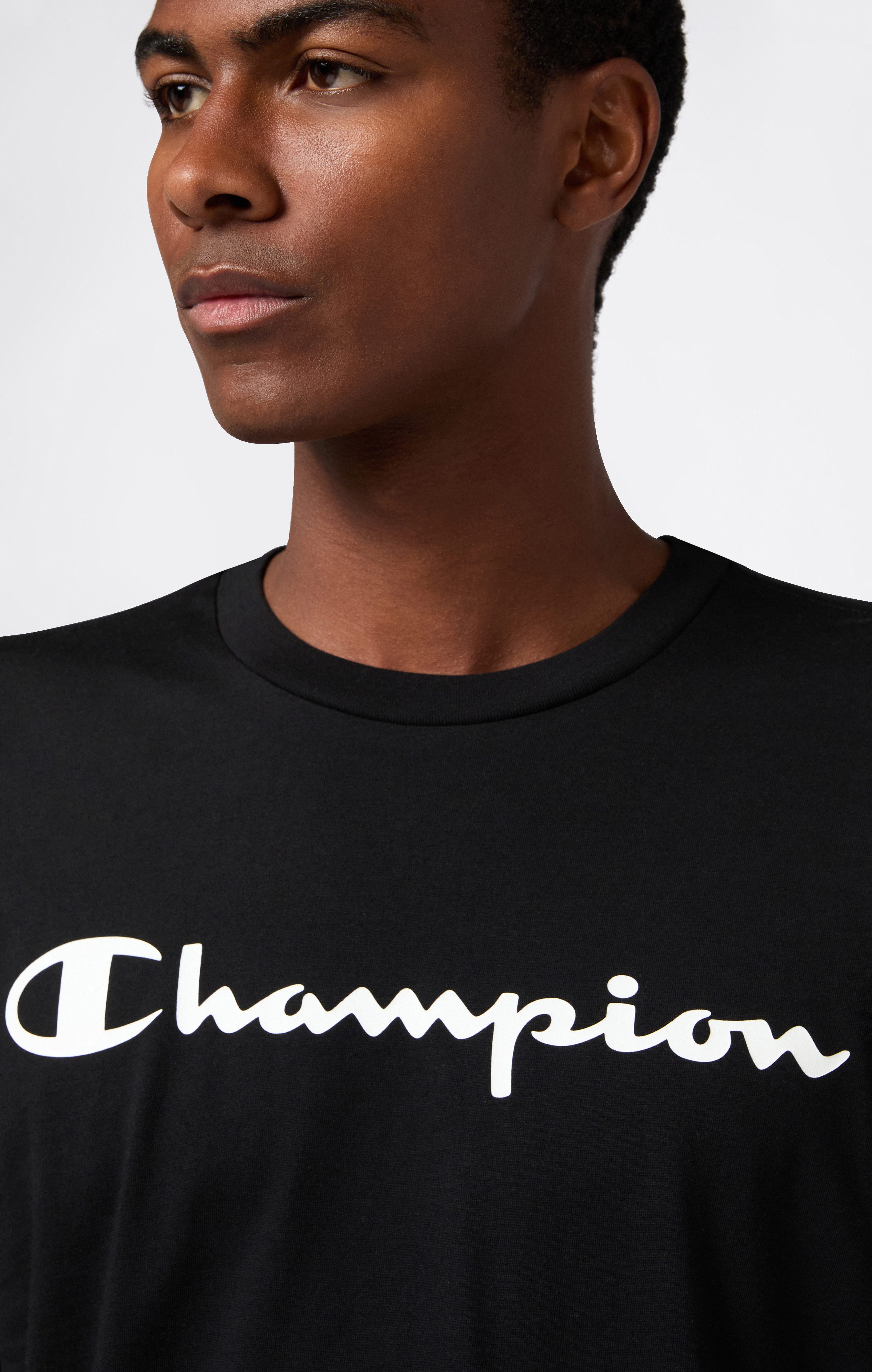 Champion T-shirt BASICS Long-Sleeve T-Shirt Large Logo (1-delig)