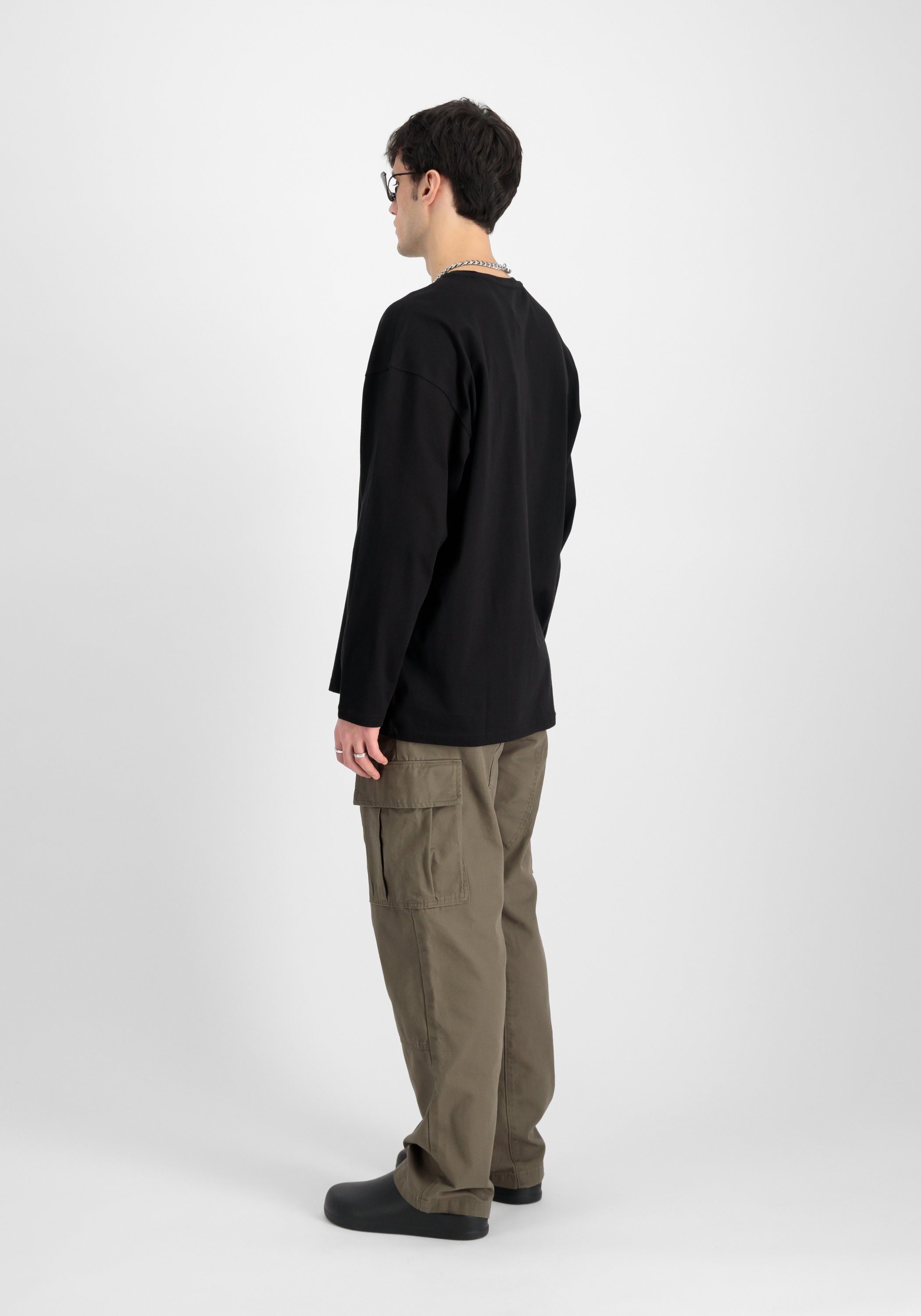 Alpha Industries Longsleeve ALPHA INDUSTRIES Men - Longsleeves Alpha Essentials RL LS
