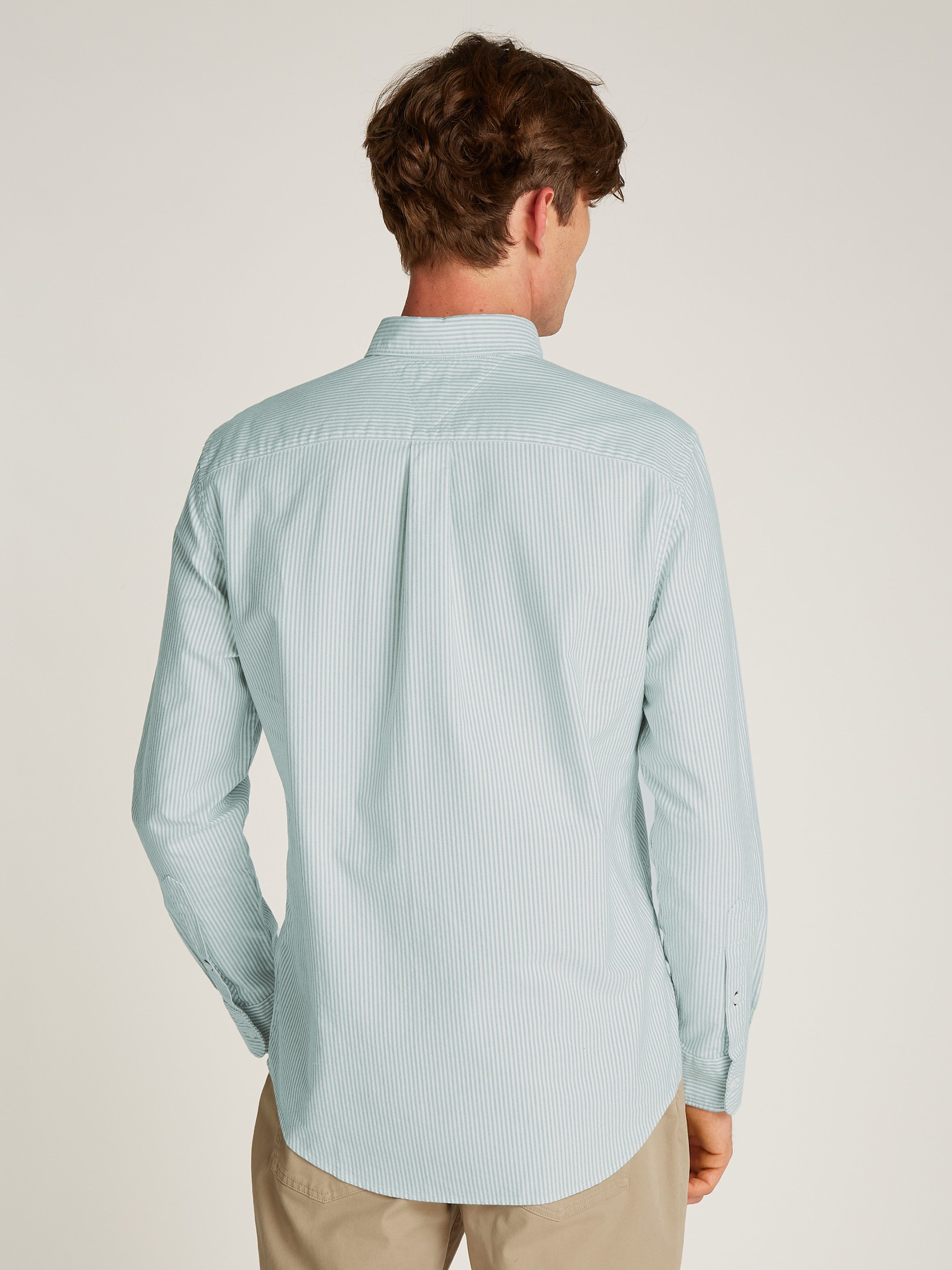 Tommy Hilfiger Overhemd met lange mouwen HERITAGE OXFORD STRIPE RF SHIRT