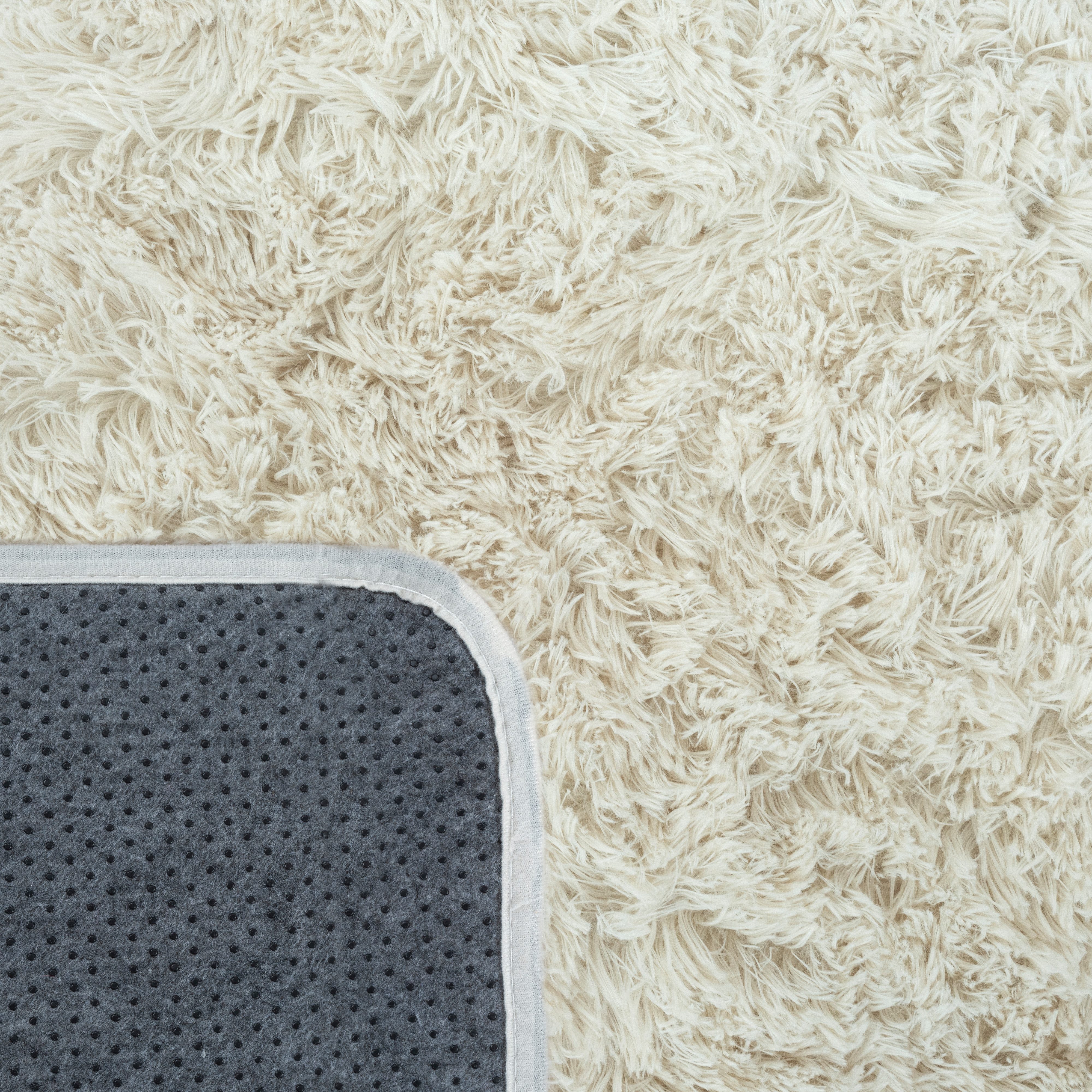 merinos Vloerkleed Fluffy Shaggy Fluffy hoogpolig tapijt, woonkamer, antislip onderkant