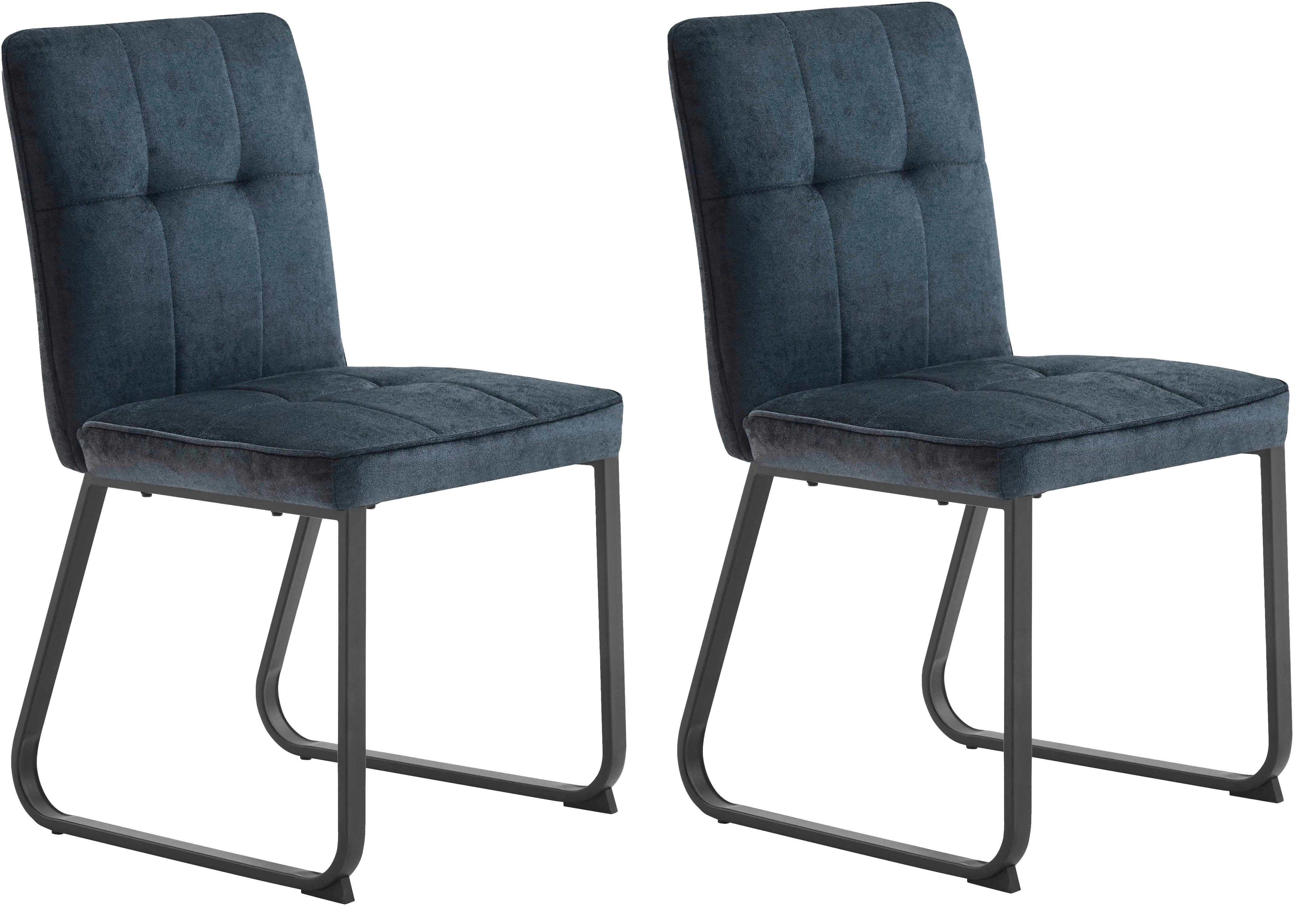 byLIVING Eetkamerstoel Talea Nosag-vering in de zitting, cord stof (set, 2 stuks)