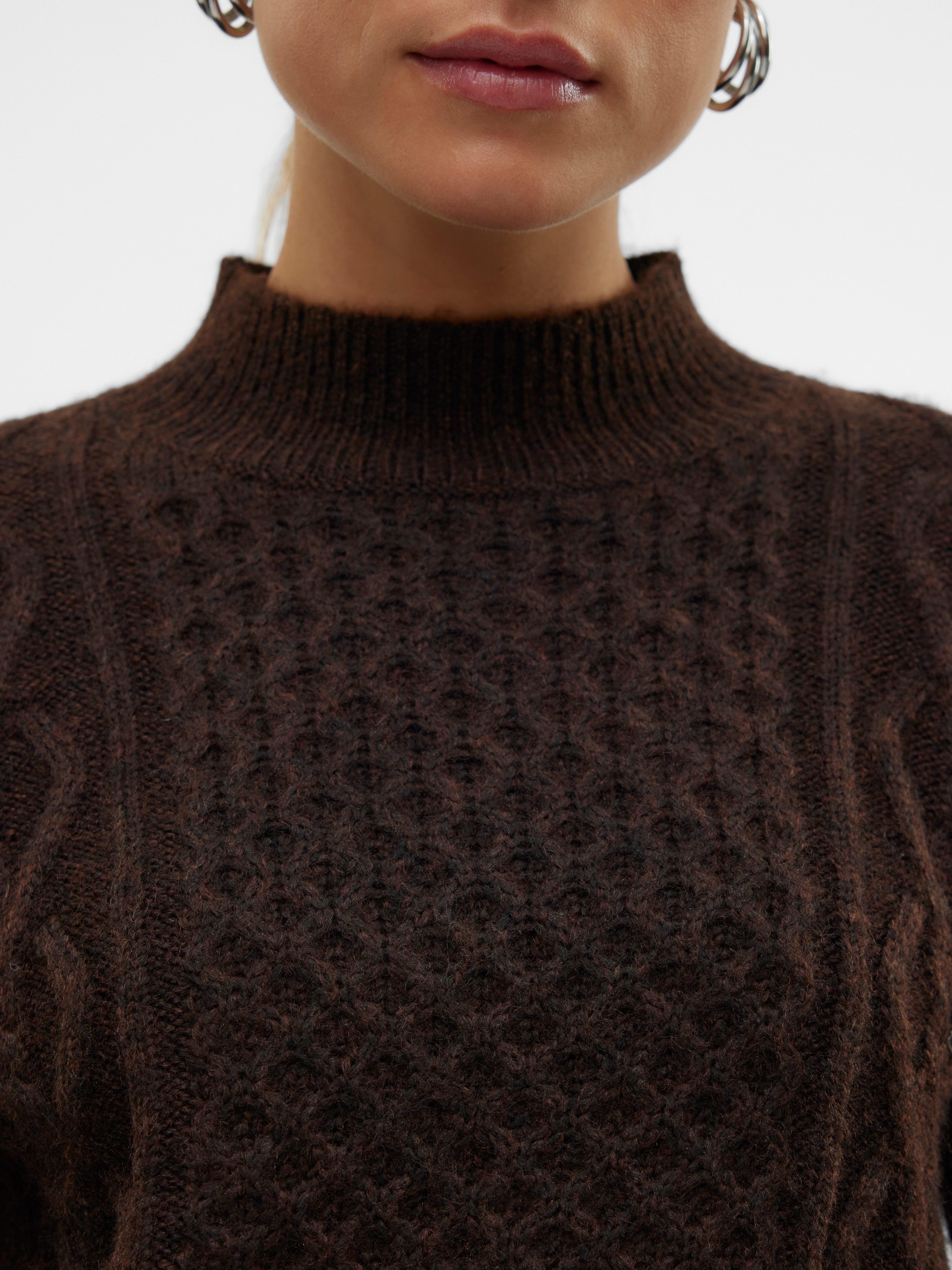 Vero Moda Trui met staande kraag VMUNIVERSE LS HIGHNECK PULLOVER GA BF