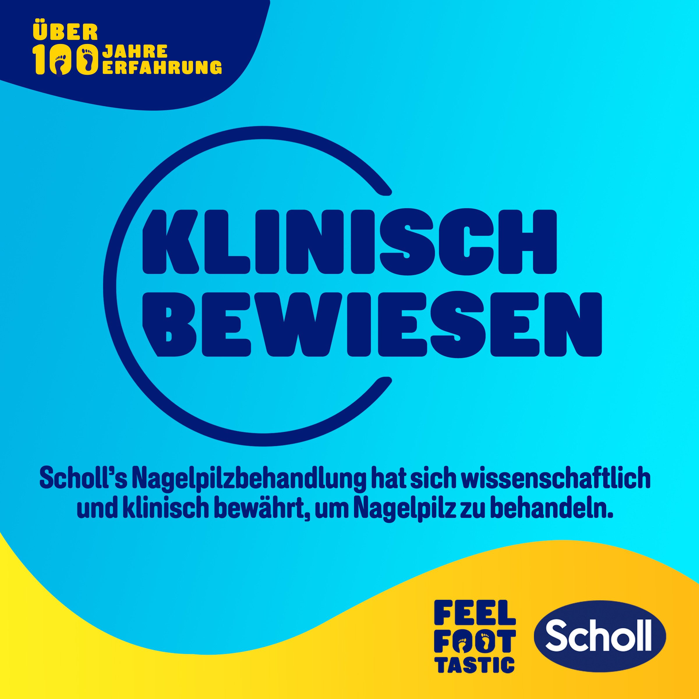 Scholl Nagelverzorgingspen 2-in-1 pen effectieve behandeling van nagelschimmel en schimmelinfecties (set)