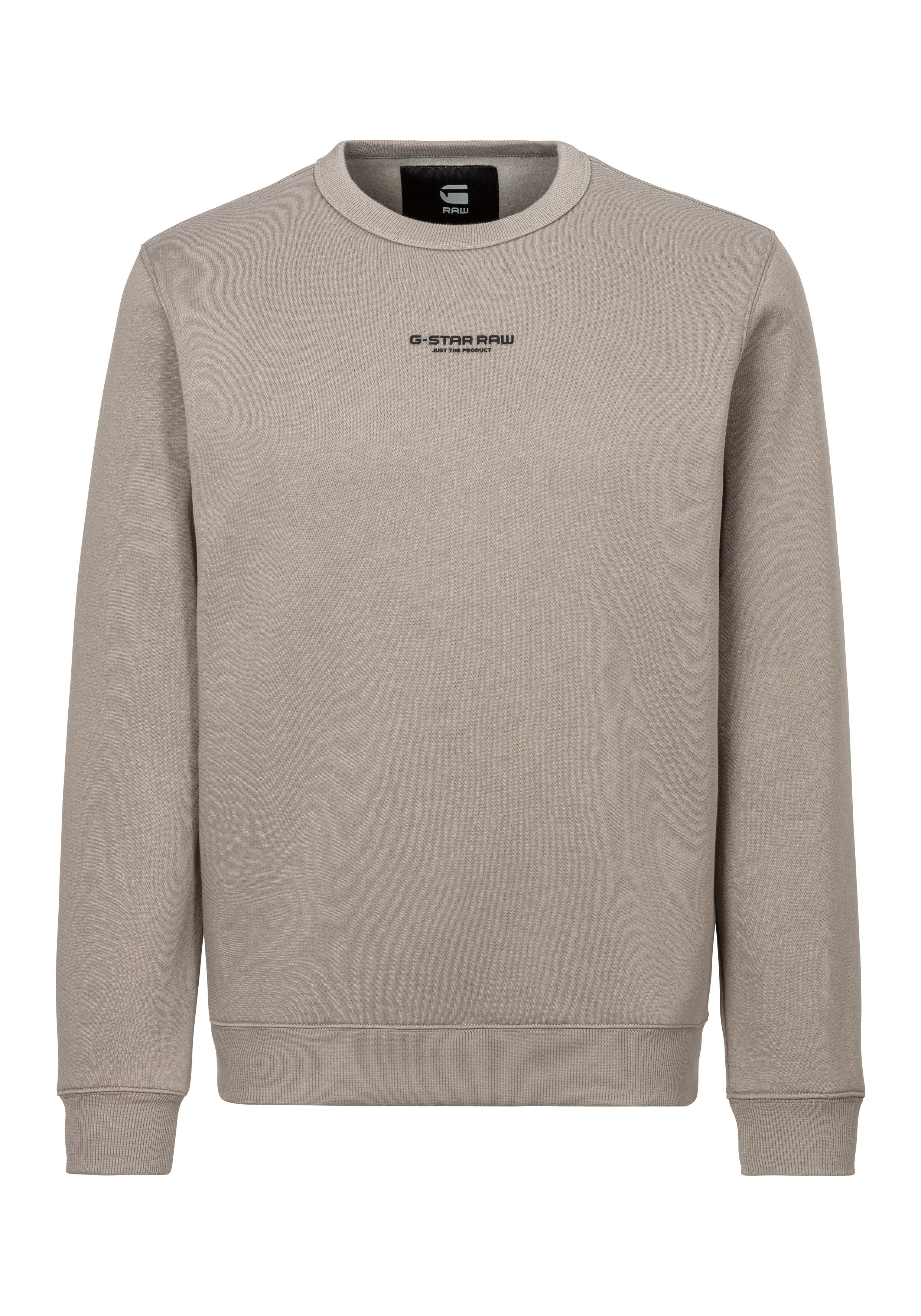 G-Star RAW Sweatshirt Center chest logo met logoprint voor