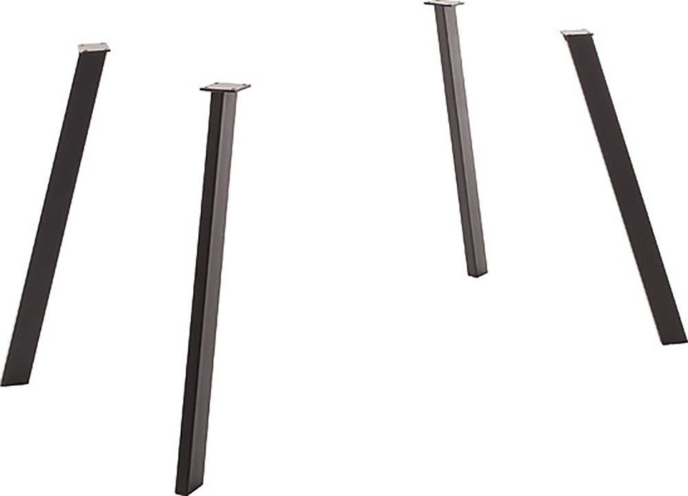 MCA living Tafelpoot Zeballos vierpoot frame (set, 4 stuks)