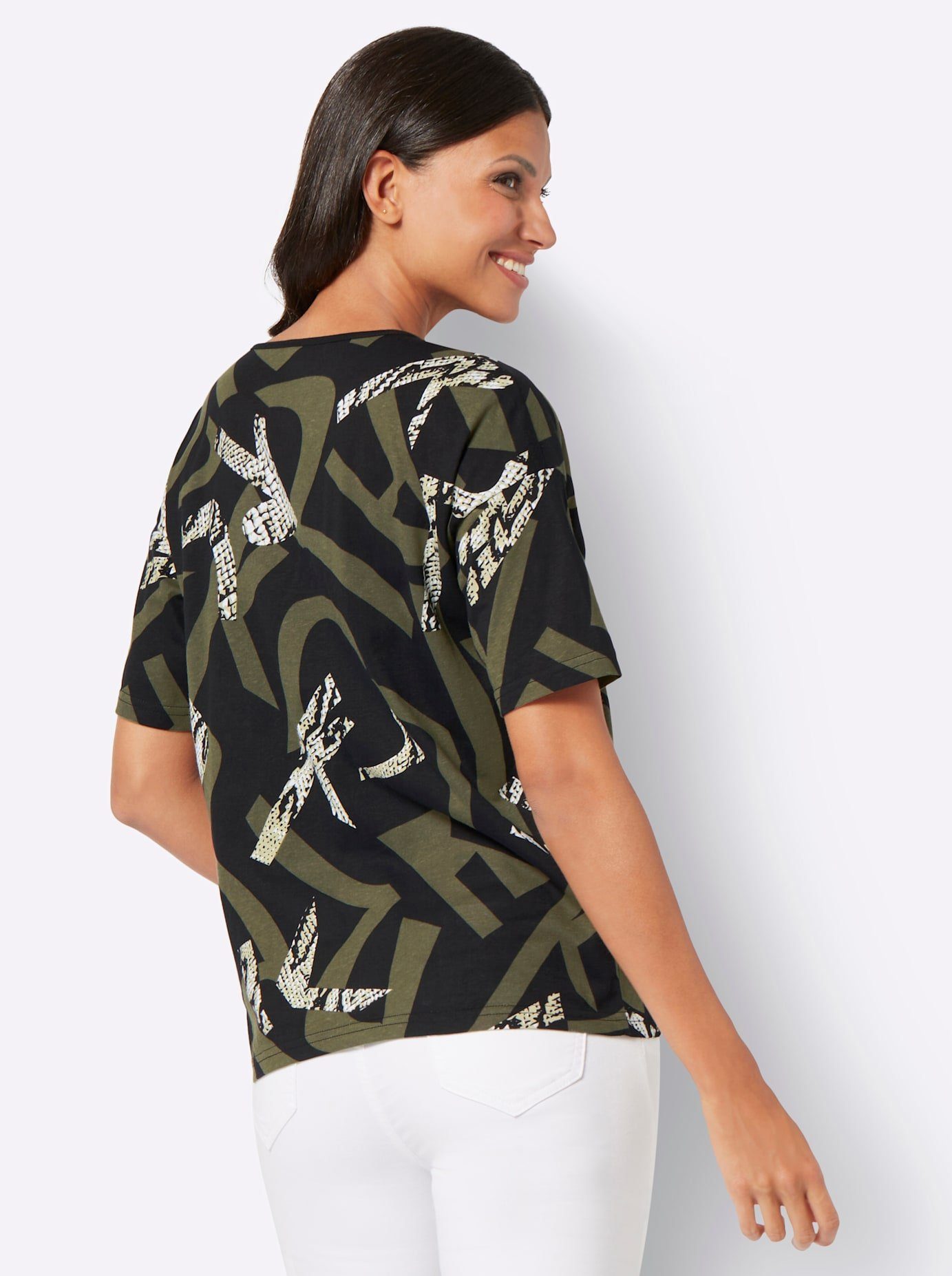 Classic Basics Shirt met korte mouwen Shirt met ronde hals (1-delig)