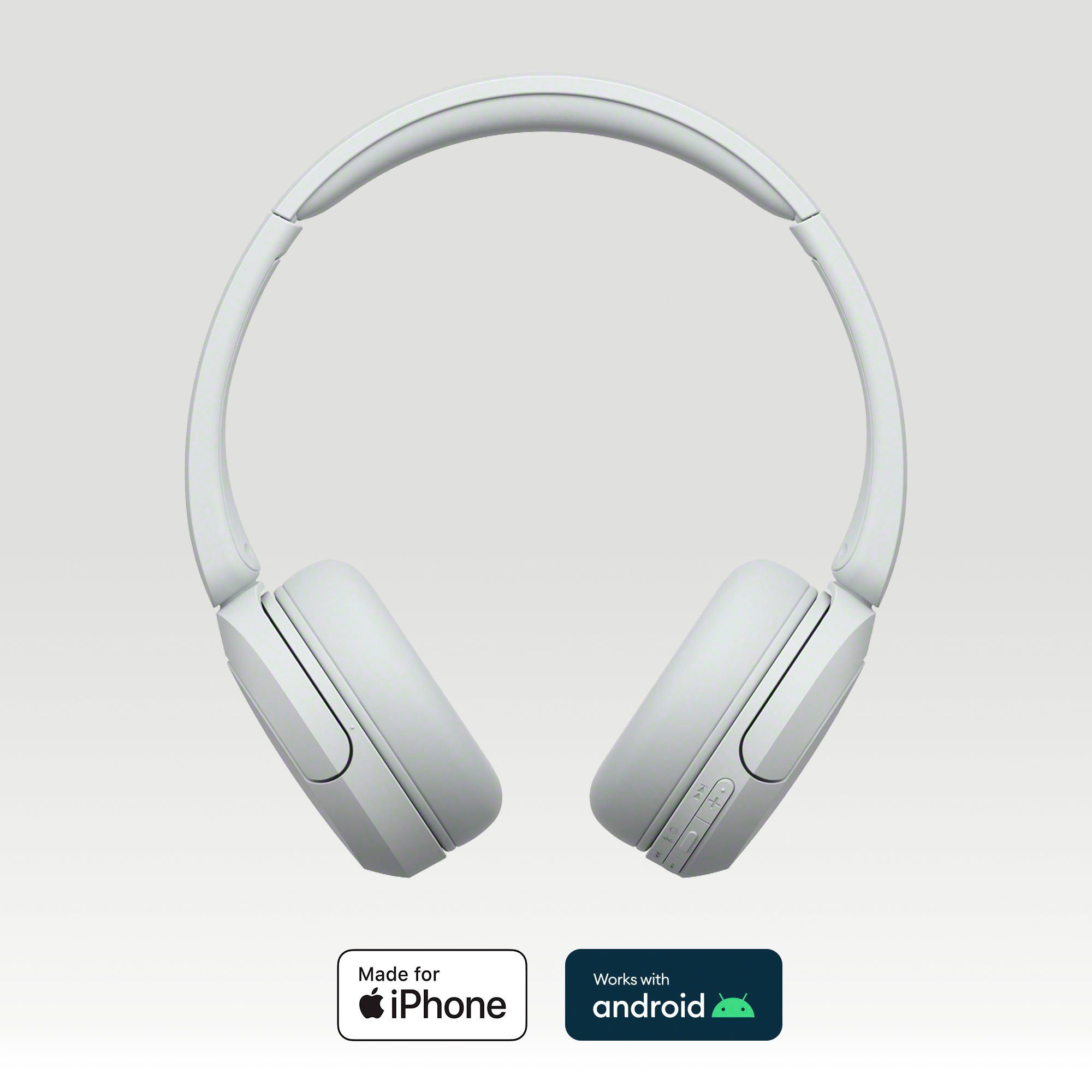 Sony Bluetooth-hoofdtelefoon WHCH520 200 uur max. accuduur (standby)