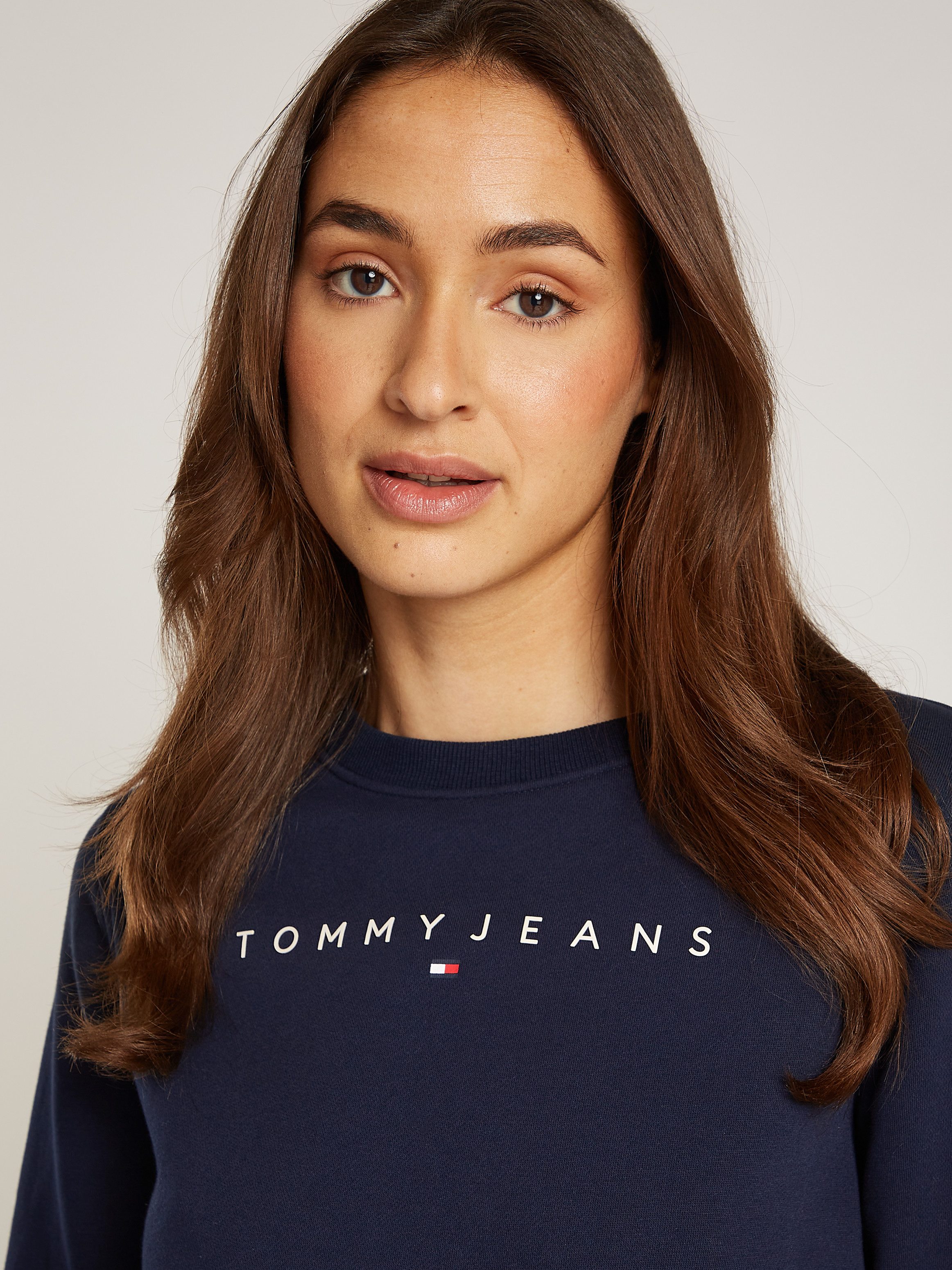 TOMMY JEANS Sweatshirt TJW REG LINEAR CREW EXT