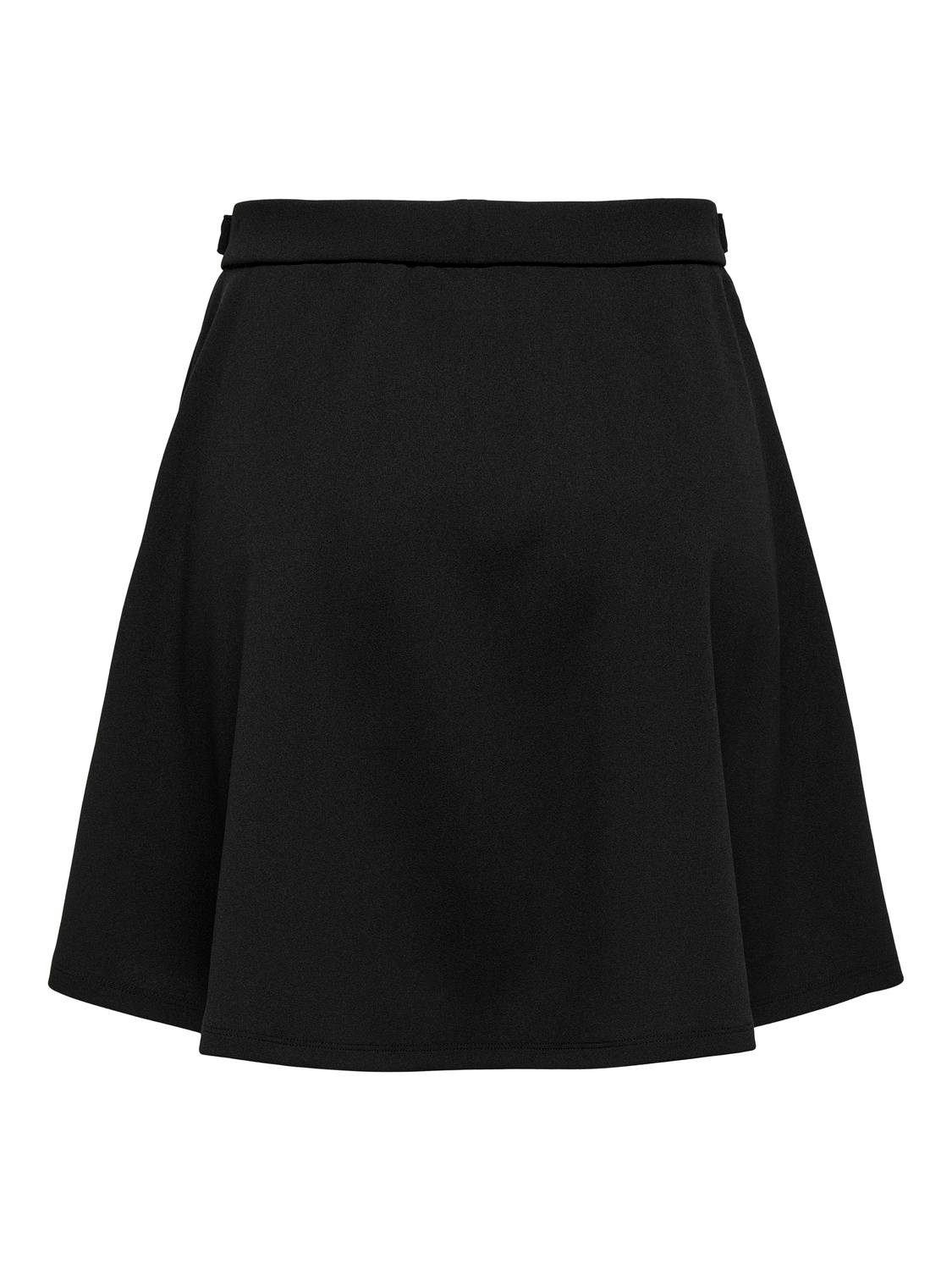 Only Skaterrok ONLSANIA BUTTON SKATER SKIRT CS JRS