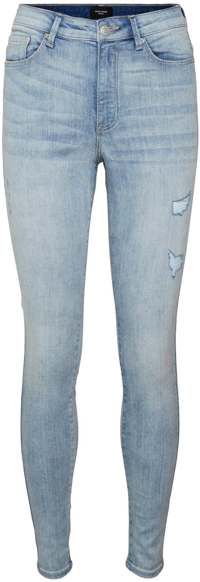 Vero Moda Skinny fit jeans VMSOPHIA HR SKINNY DESTR J AM314 NOOS