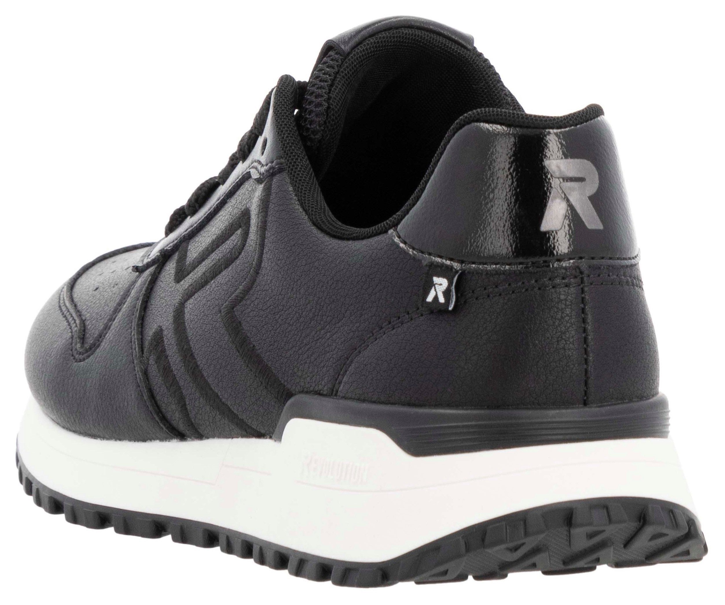 Rieker EVOLUTION Sneakers , vrijetijdsschoen, lage schoen, veterschoen met schachtversteviging