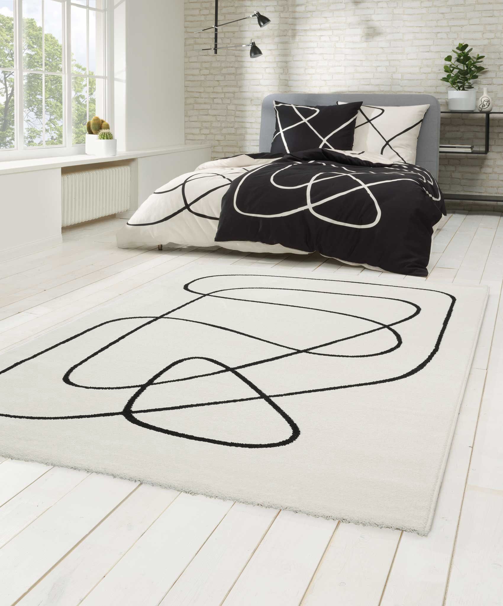Esprit Vloerkleed Artist Kortpolig tapijt, geometrisch modern, woonkamer, slaapkamer