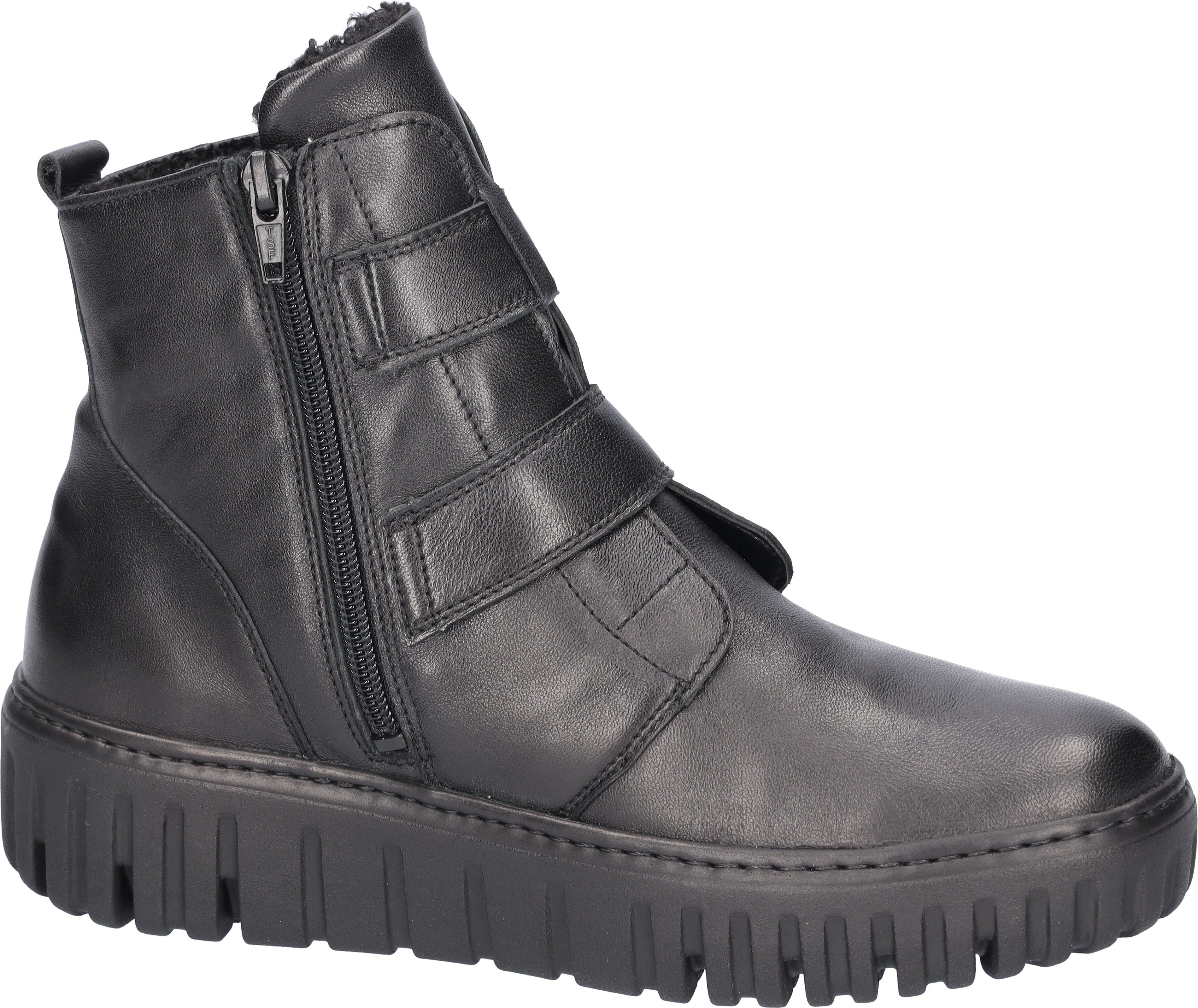 Waldläufer Winterlaarzen H-LIVIA , enkellaars, comfortlaarzen, plateau, in comfortabele breedte g (= breed)