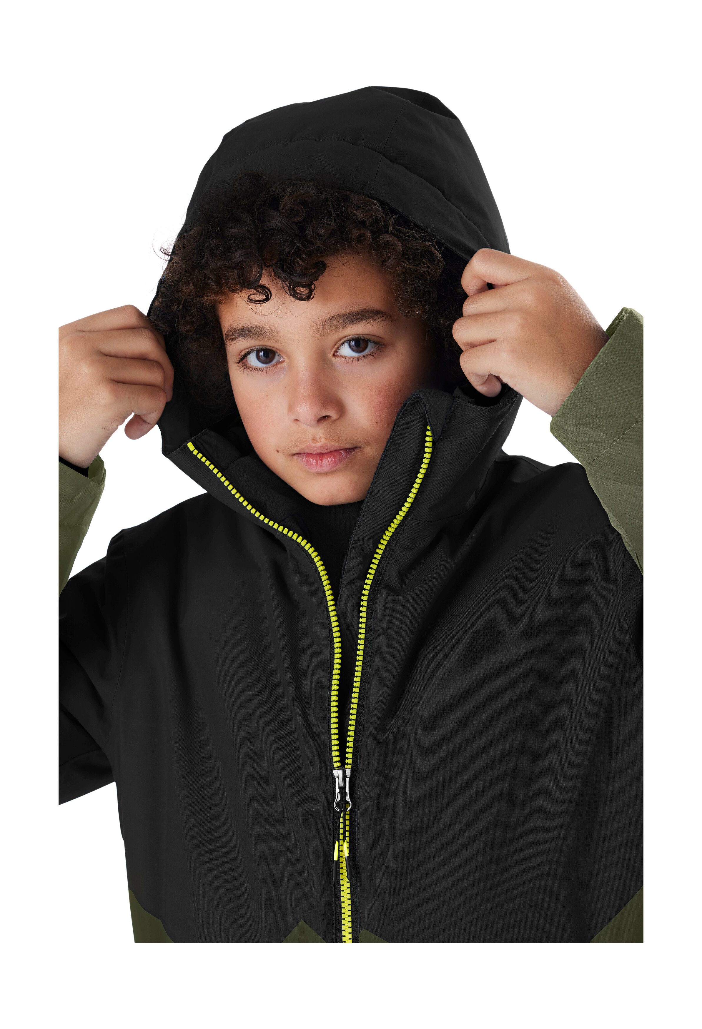 Killtec Ski-jack KSW 383 BYS SKI JCKT Water- en winddichte ski jas met verstelbare capuchon