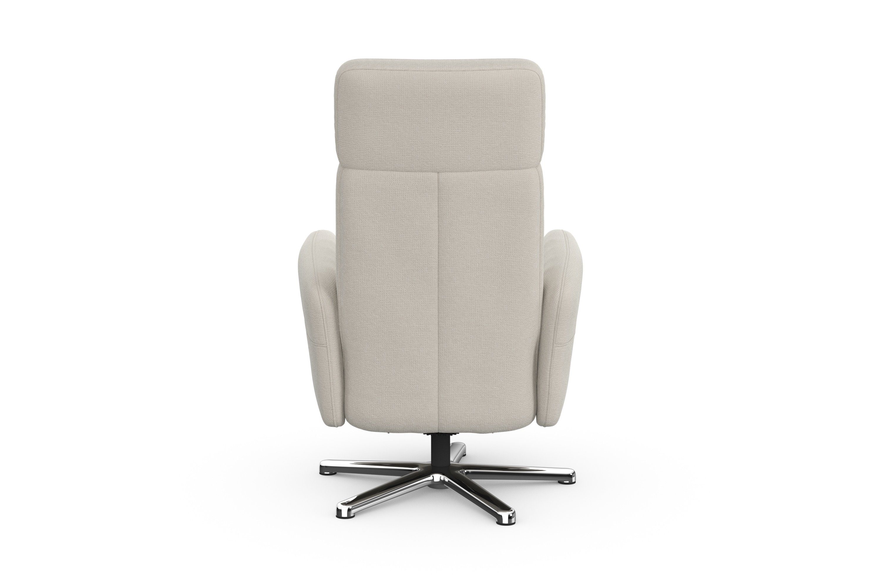 sit&more Relaxfauteuil Grenoble, incl. hoofdsteunverstelling en bekabelde afstandsbediening
