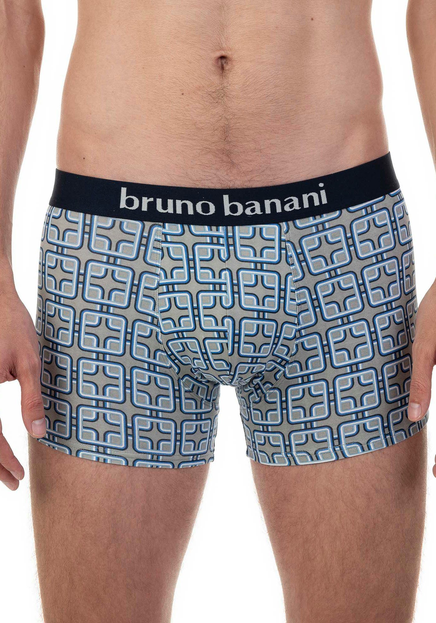 Bruno Banani Retro hipster Board Game met opvallend patroon (Set van 2)