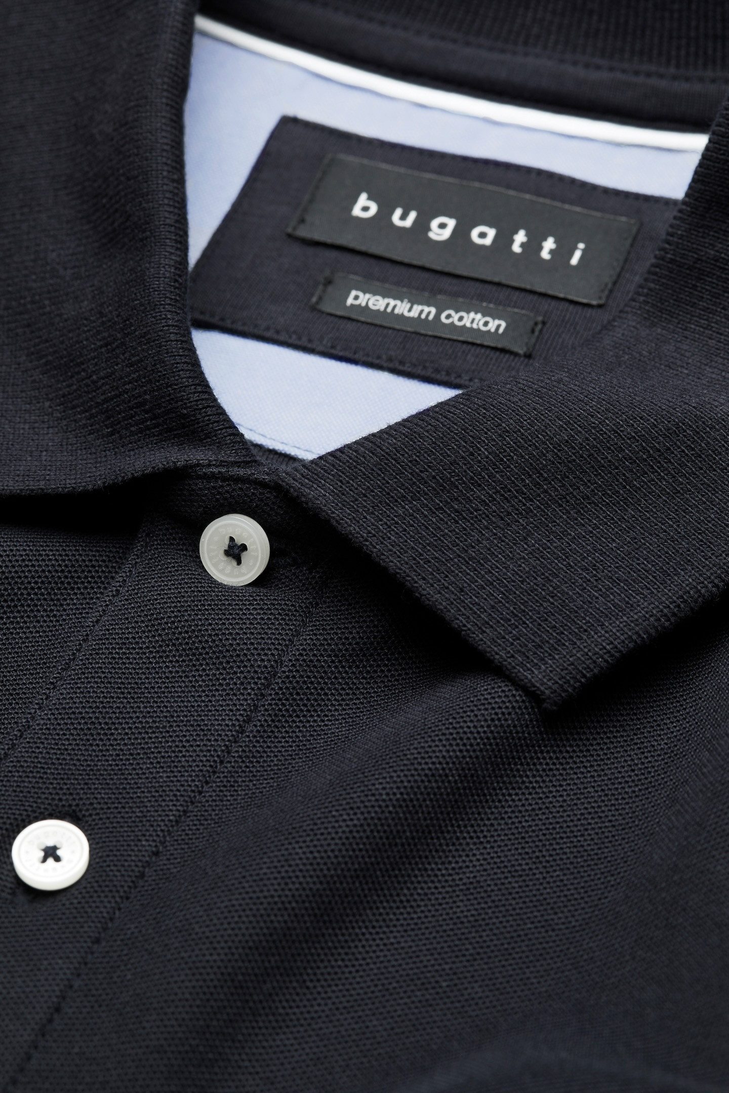 Bugatti Poloshirt met aansluitende pasvorm