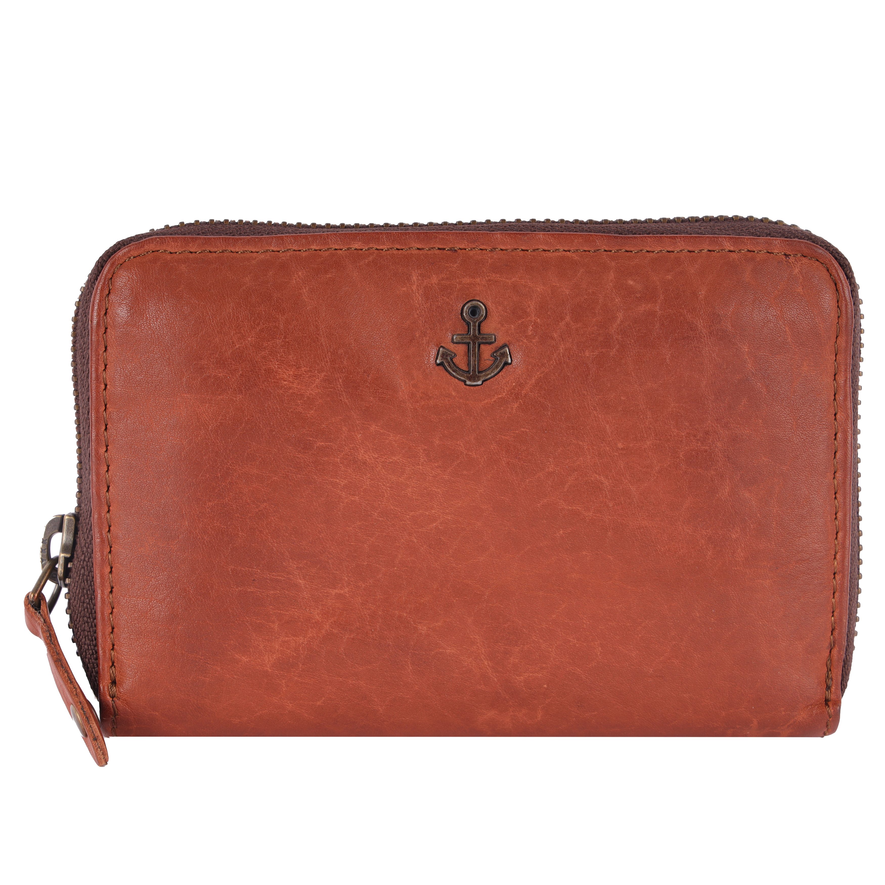 HARBOUR 2nd Portemonnee Seraphina Portemonnee met kenmerkend anker-embleem dames portemonnees beige
