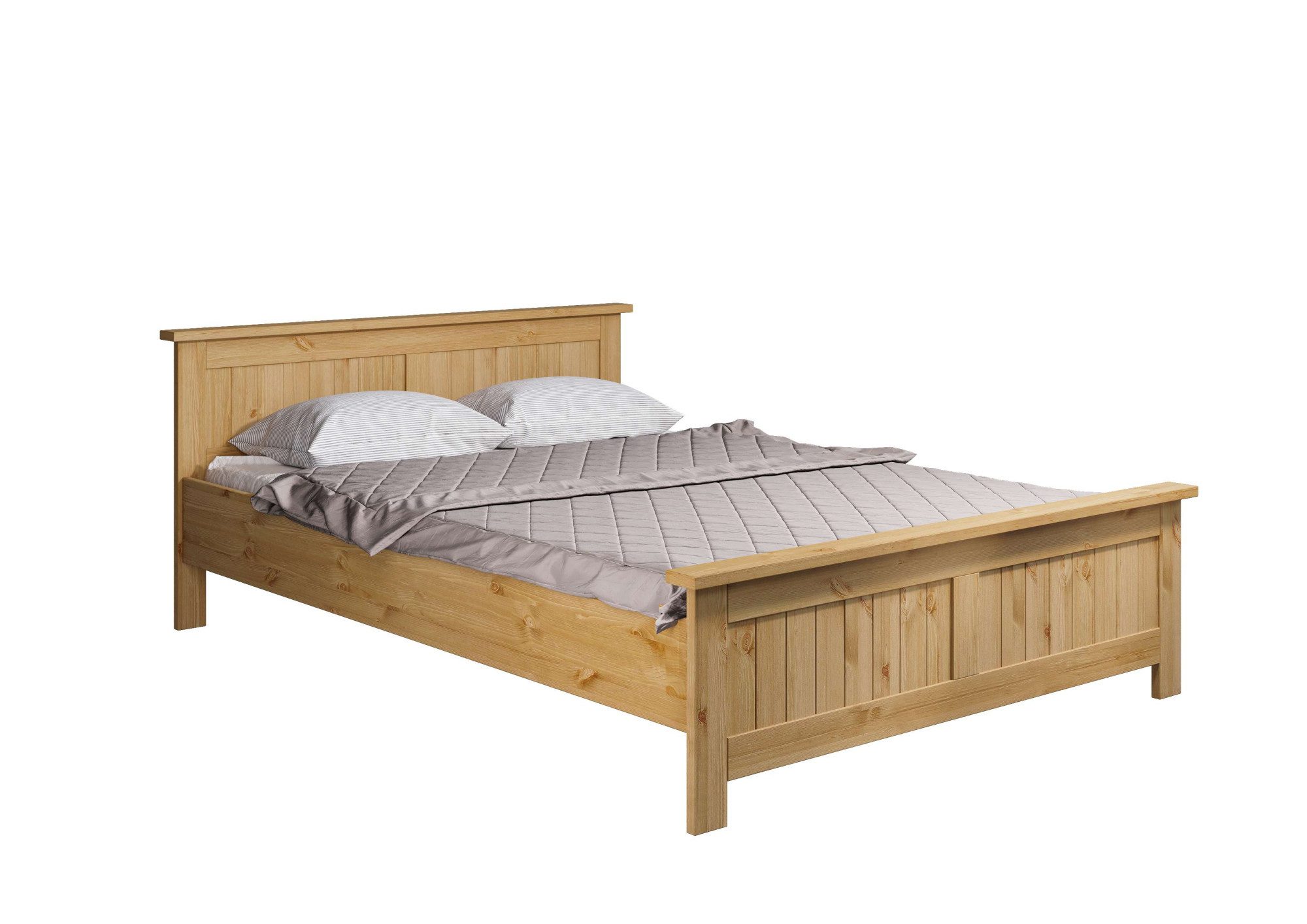 Home affaire Massief houten ledikant Juventus, Bed, Massiefhouten bed, Houten bed, Bedframe