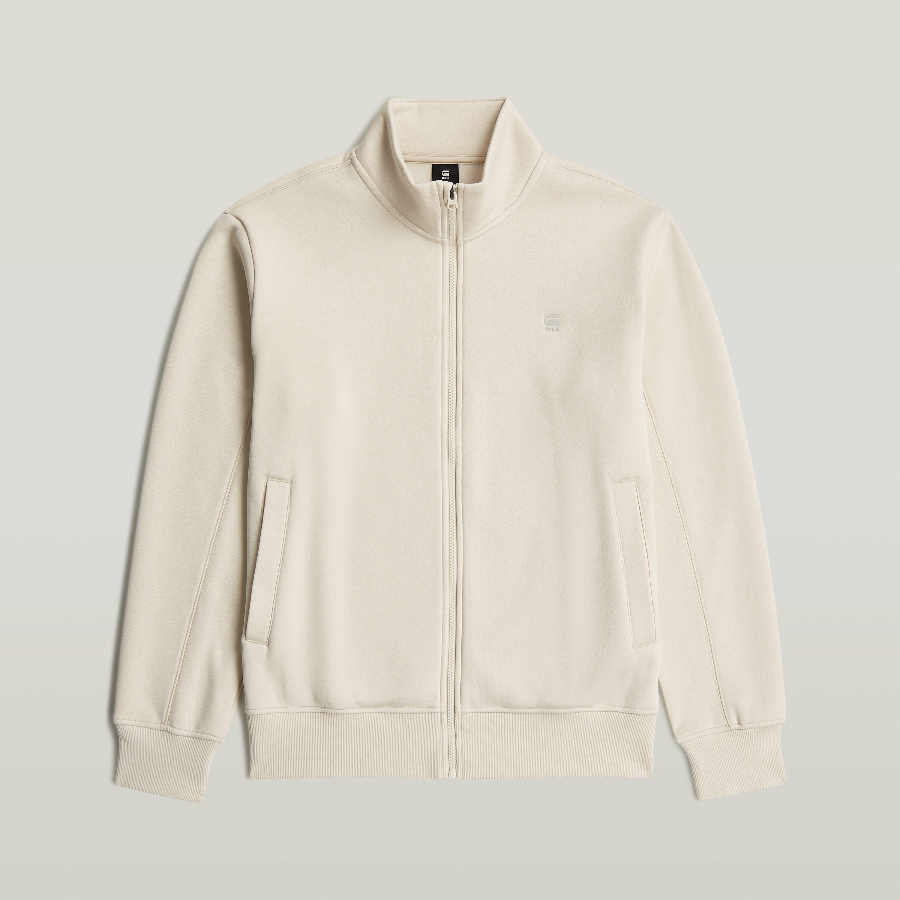 G-Star RAW Sweatvest met logoborduursel op borsthoogte