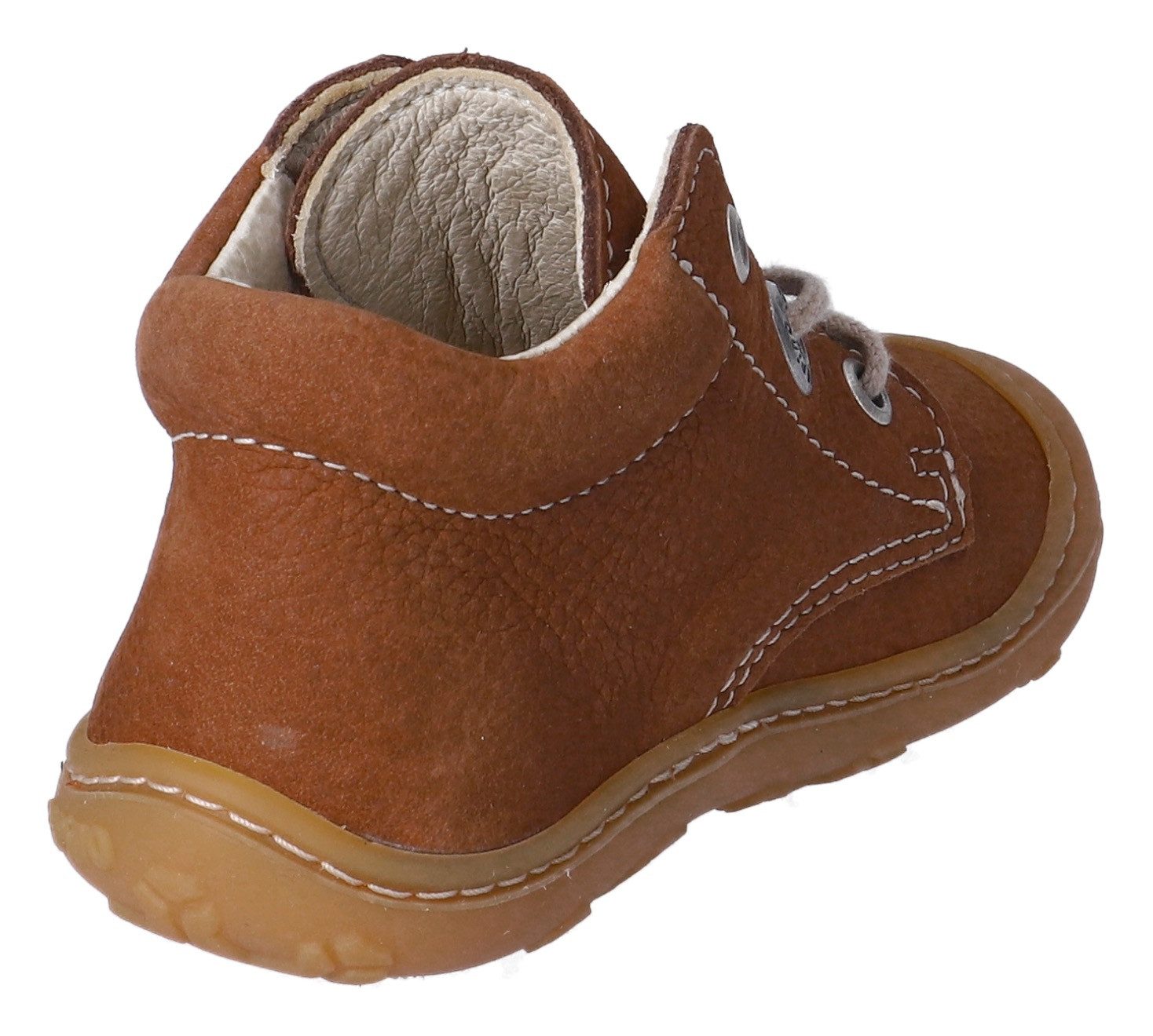 PEPINO by RICOSTA Babyschoentjes Cory 50 WMS: Midden Veterschoen met WMS-systeem, leer, maat sjabloon om te downloaden